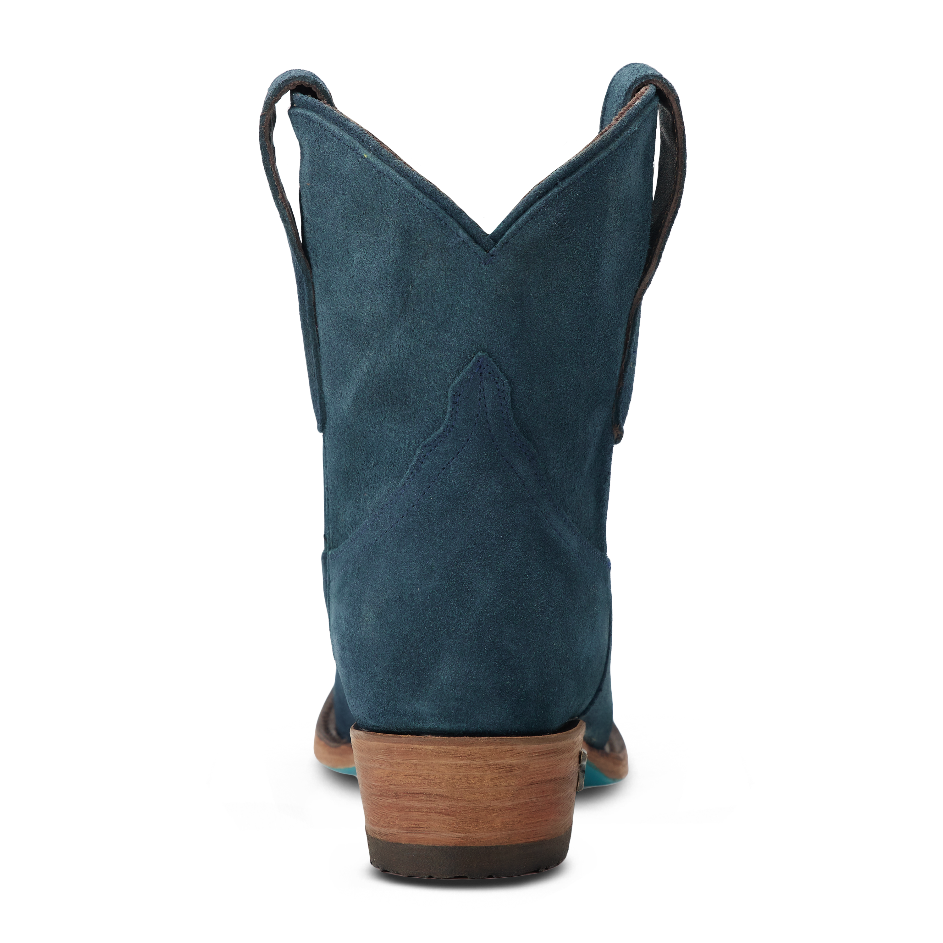 Emma Jane Bootie - Navy Suede Ladies Bootie Western Fashion by Lane