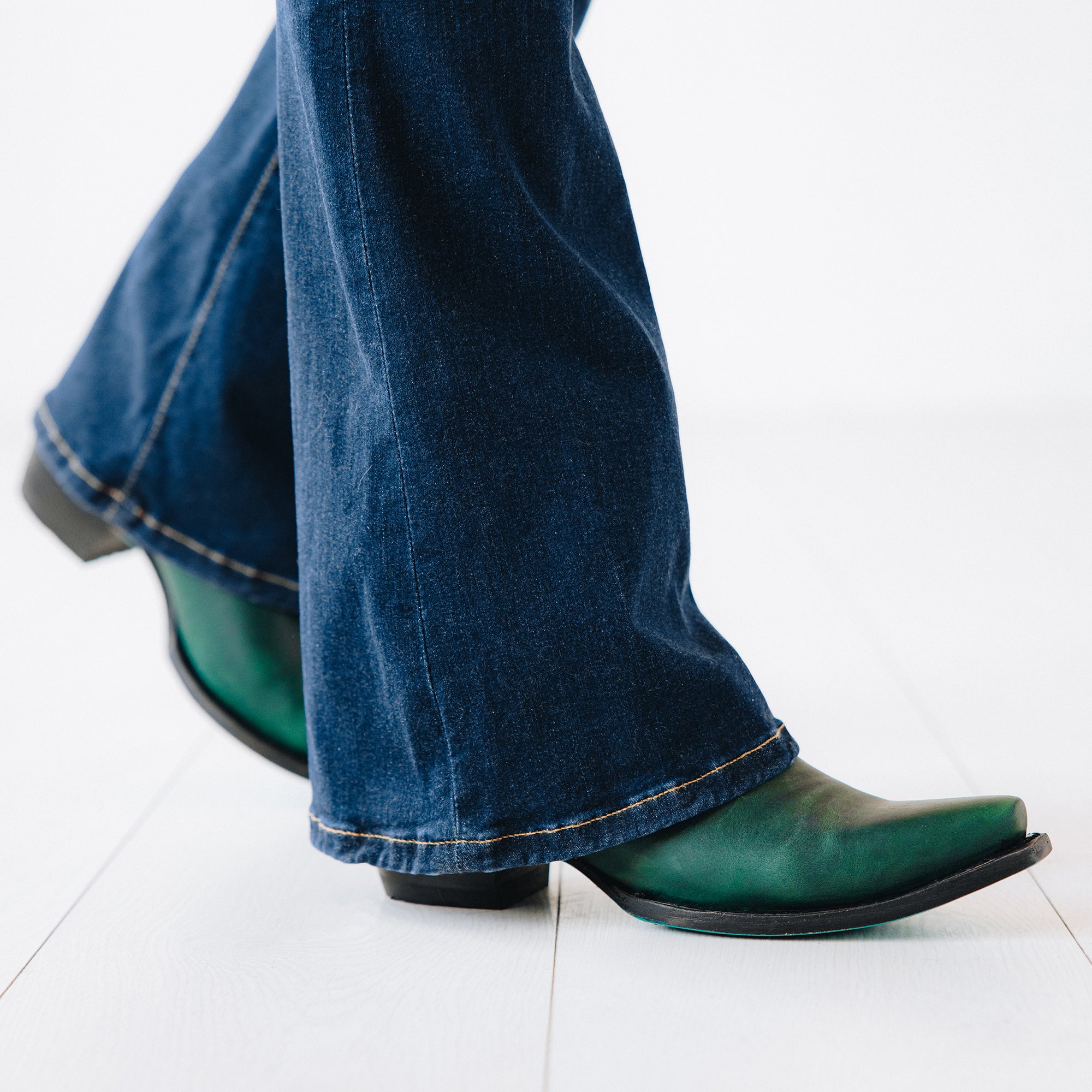Emma Jane Bootie - Emerald Green Ladies Bootie Western Fashion by Lane