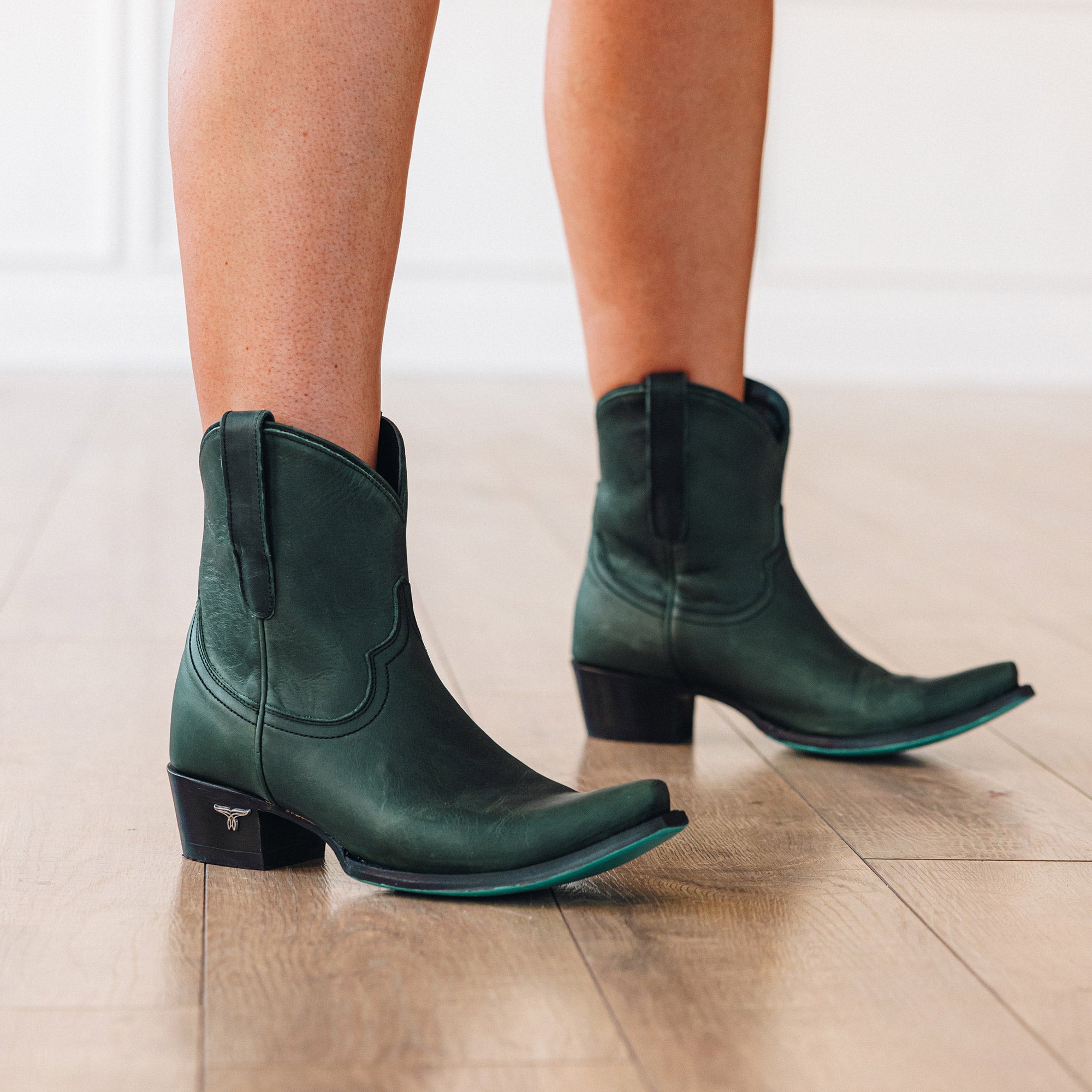 Emma Jane Bootie - Emerald Green Ladies Bootie Western Fashion by Lane