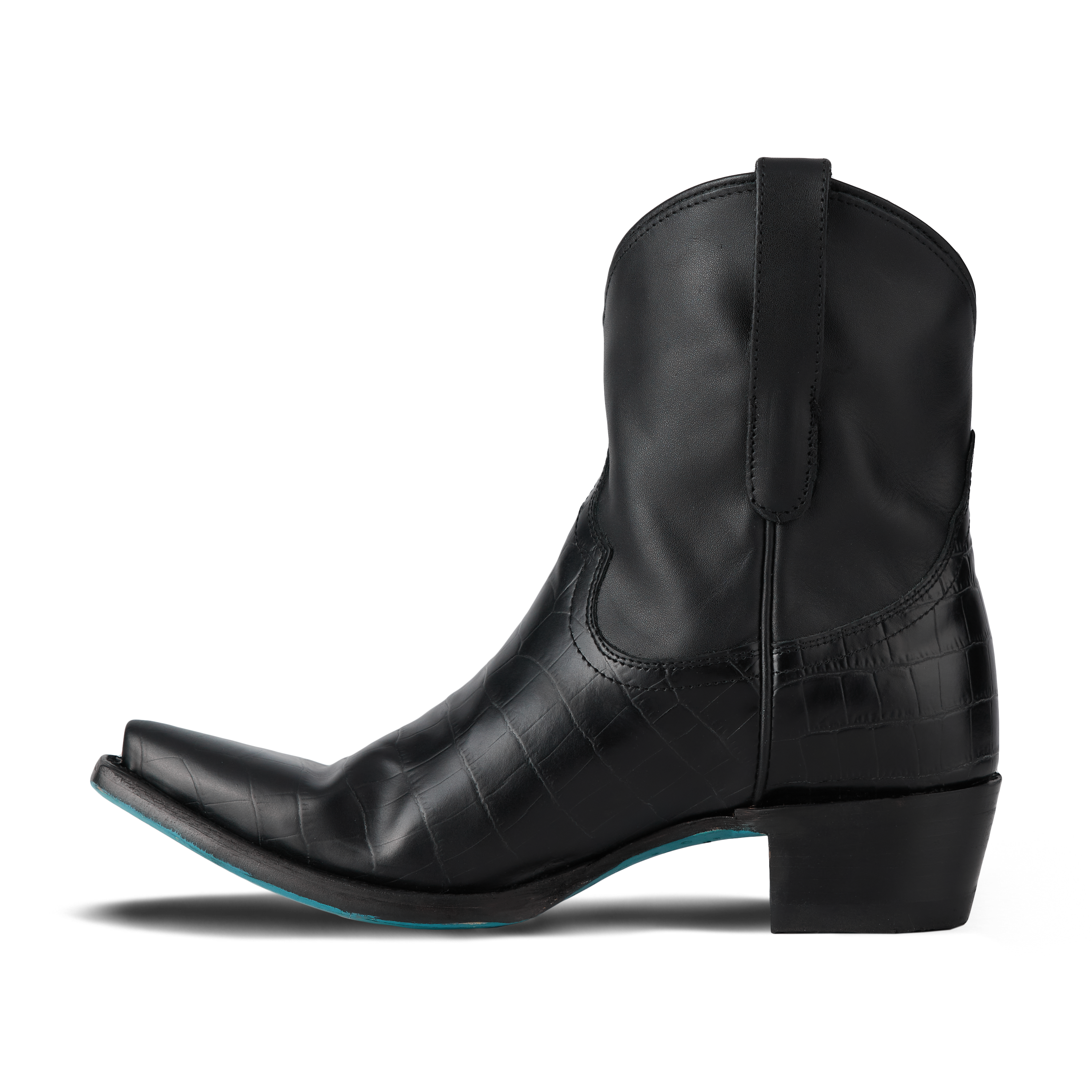 Emma Jane Bootie - Carbon Croc Ladies Bootie Western Fashion by Lane
