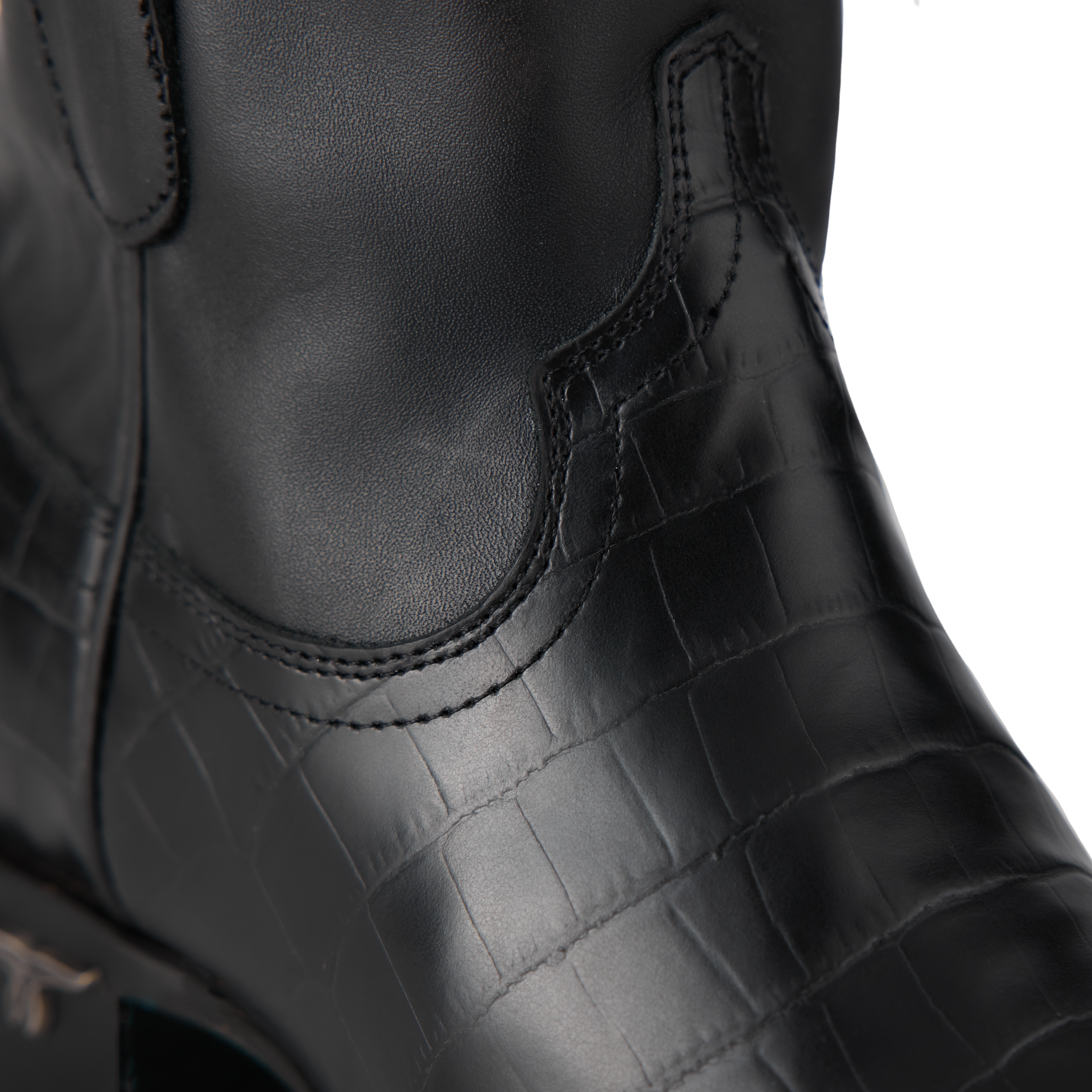 Emma Jane Bootie - Carbon Croc Ladies Bootie Western Fashion by Lane