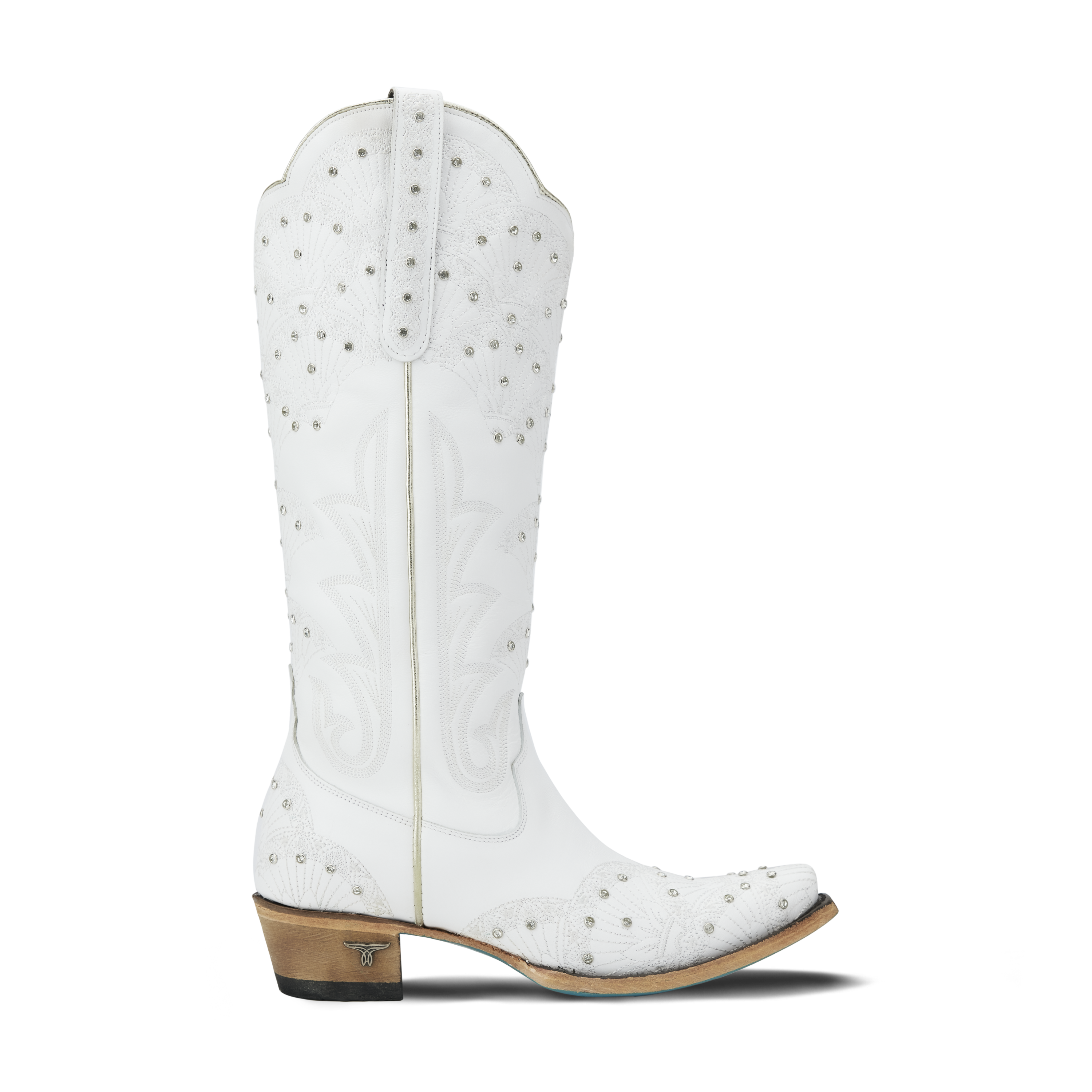Calypso Boot - Matte White Ladies Boot Western Fashion by Lane