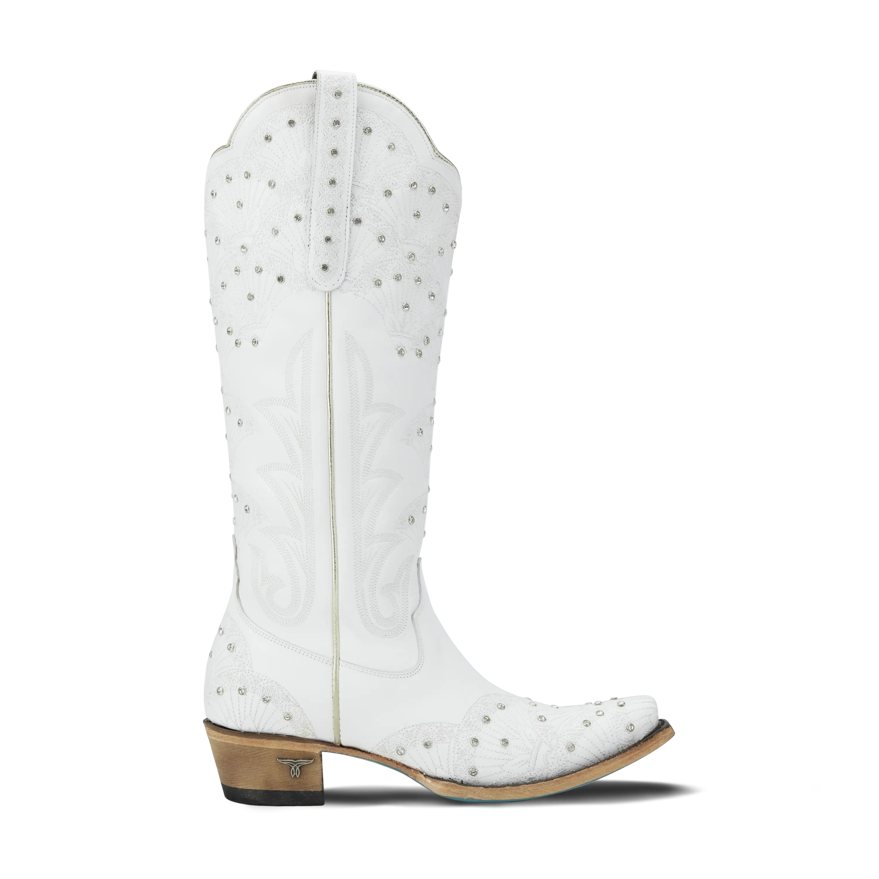 Calypso Boot - Matte White Ladies Boot Western Fashion by Lane
