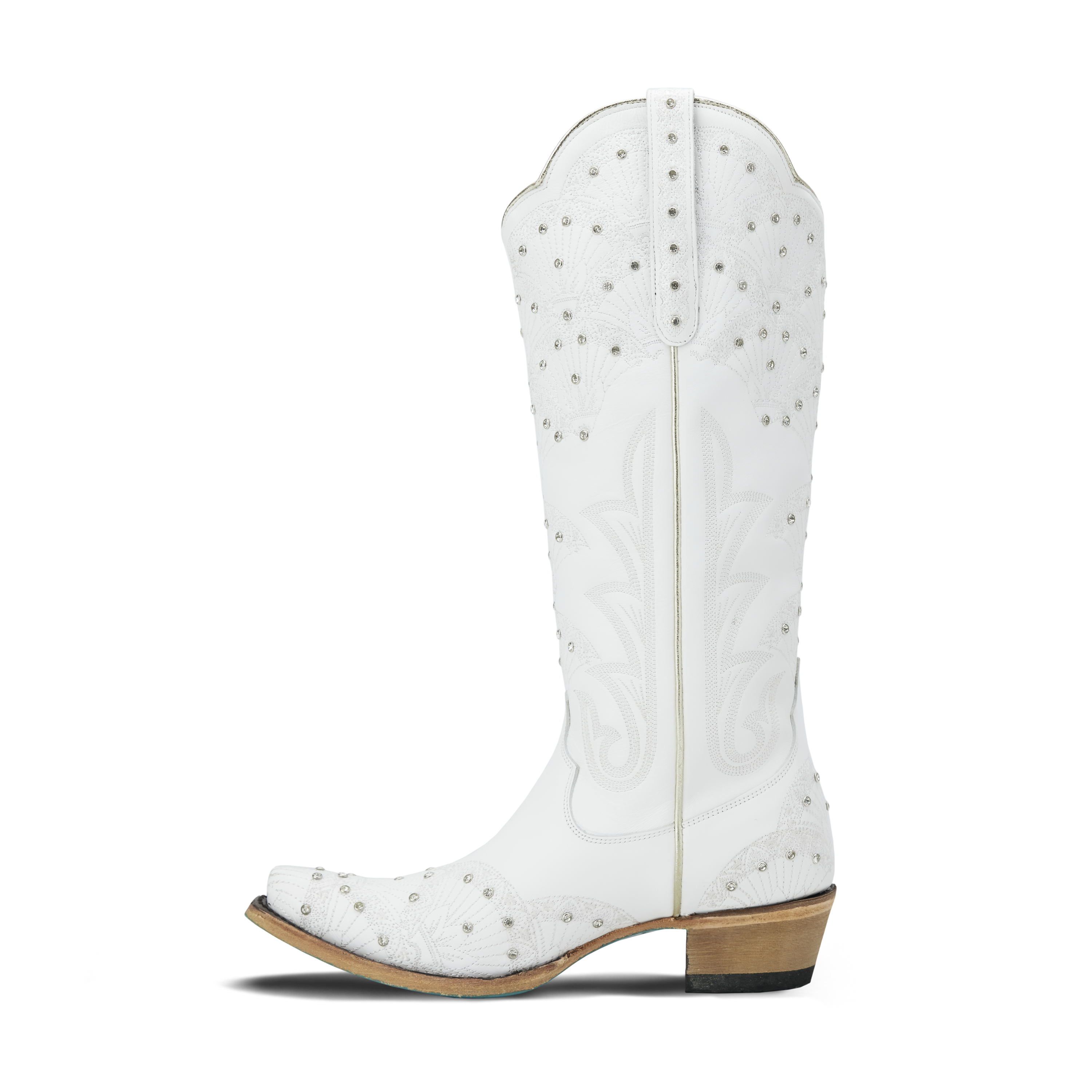 Calypso Boot - Matte White Ladies Boot Western Fashion by Lane