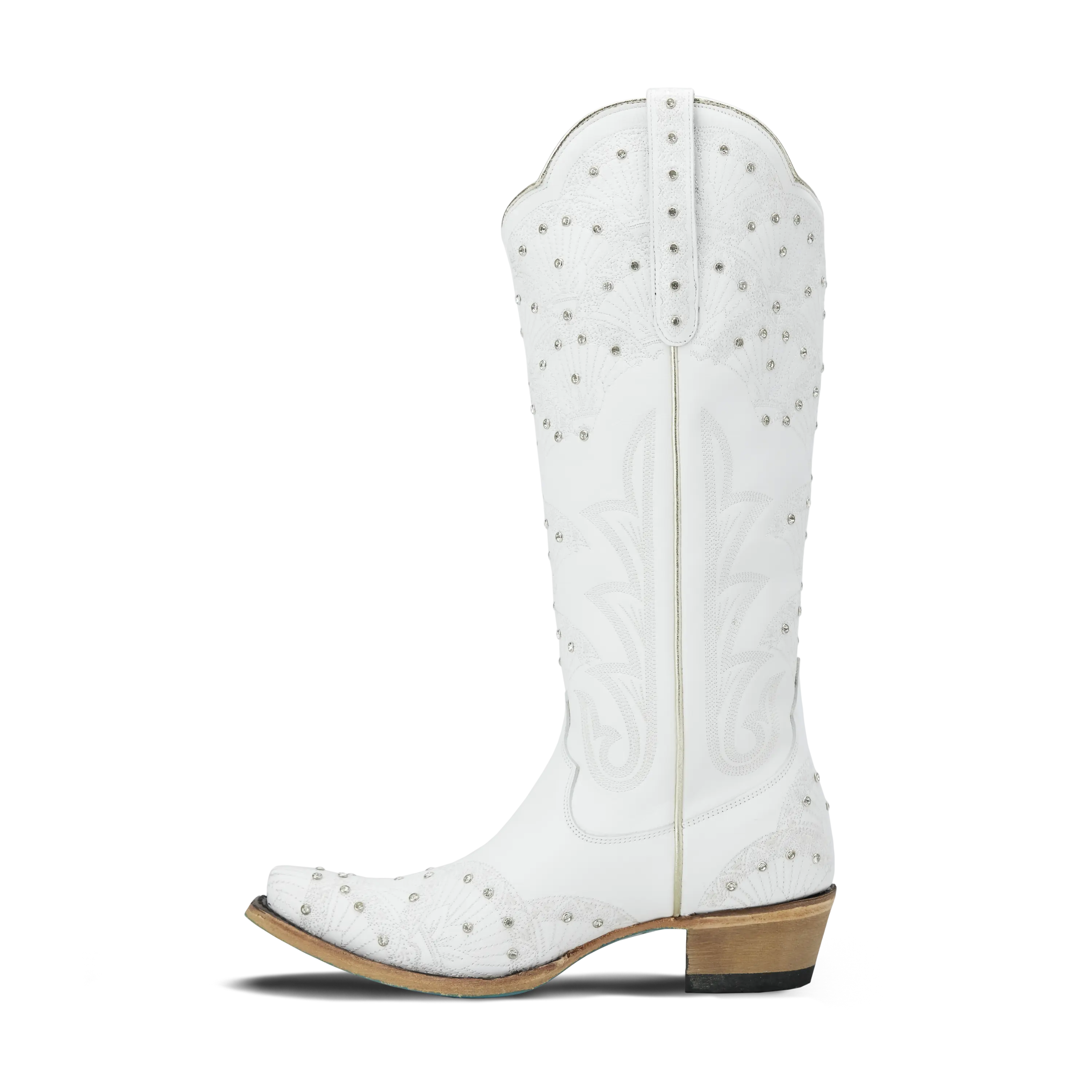 Calypso Boot - Matte White Ladies Boot Western Fashion by Lane