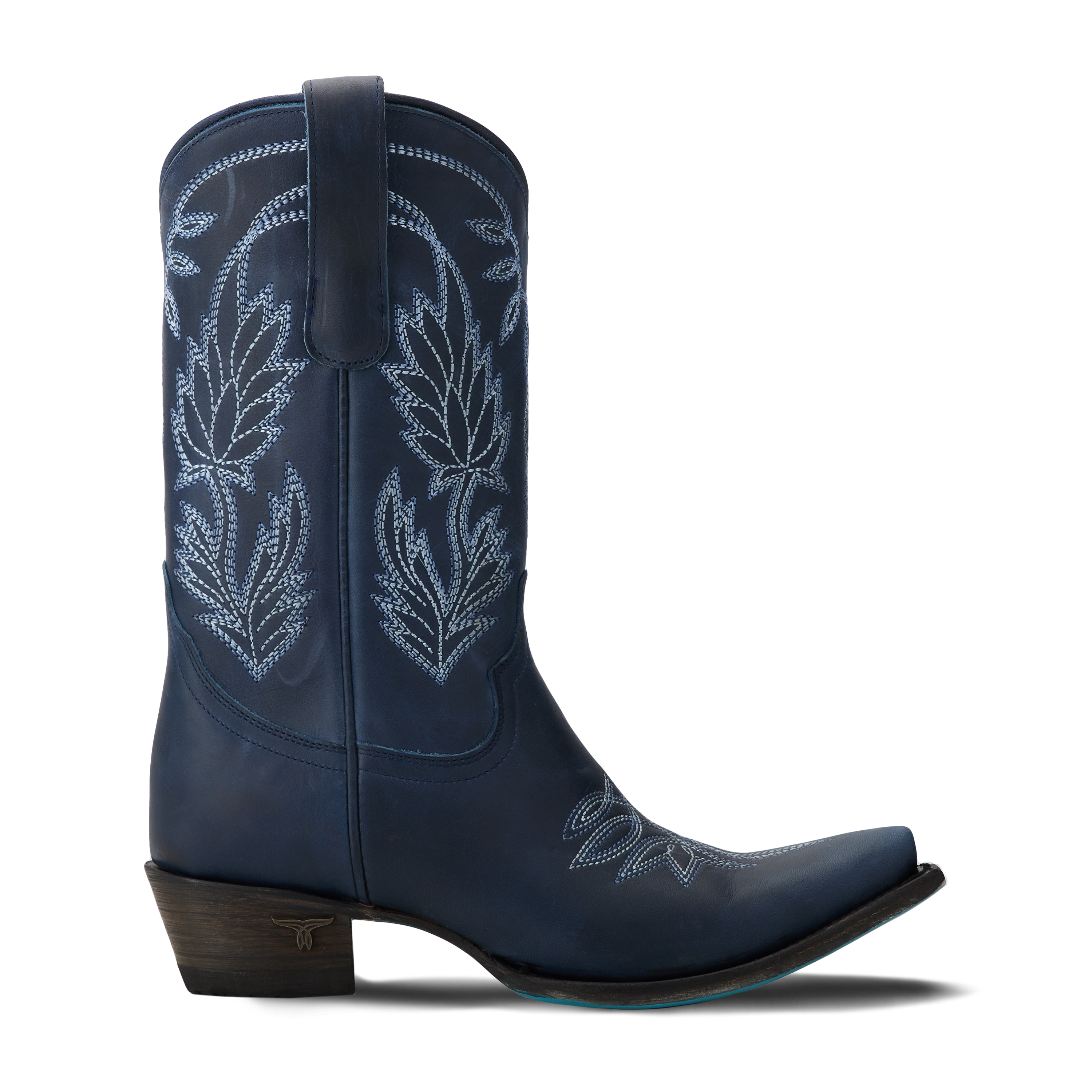 Sandaga Midi - Midnight Navy Ladies Boot Western Fashion by Lane