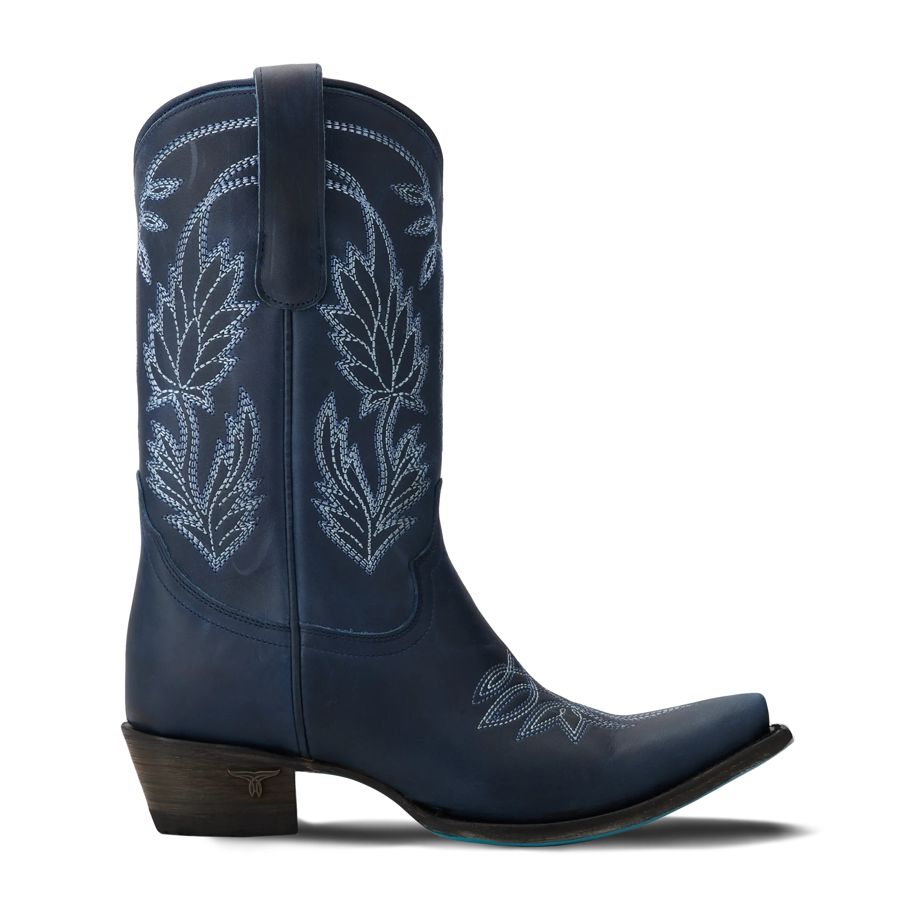 Sandaga Midi - Midnight Navy Ladies Boot Western Fashion by Lane