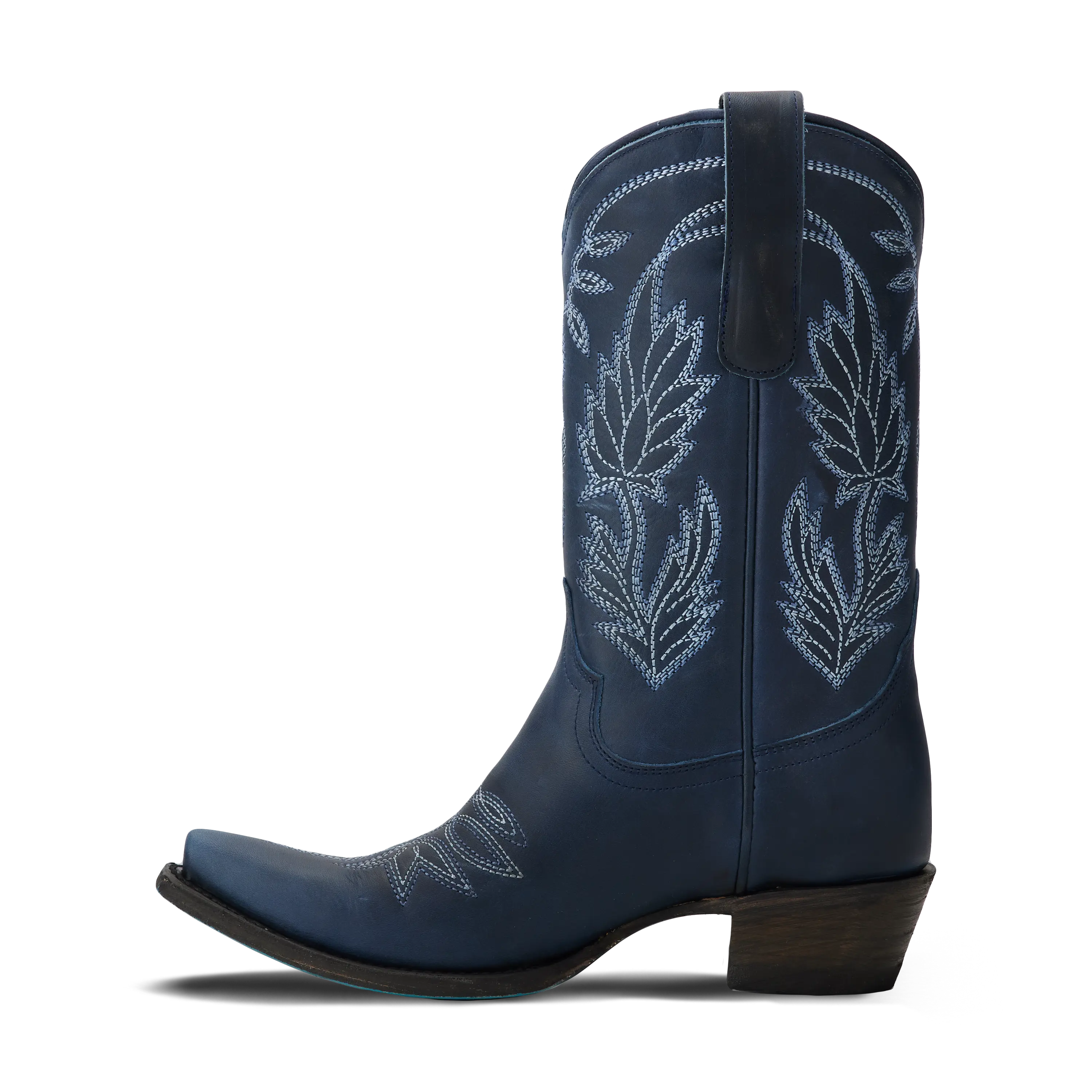 Sandaga Midi - Midnight Navy Ladies Boot Western Fashion by Lane