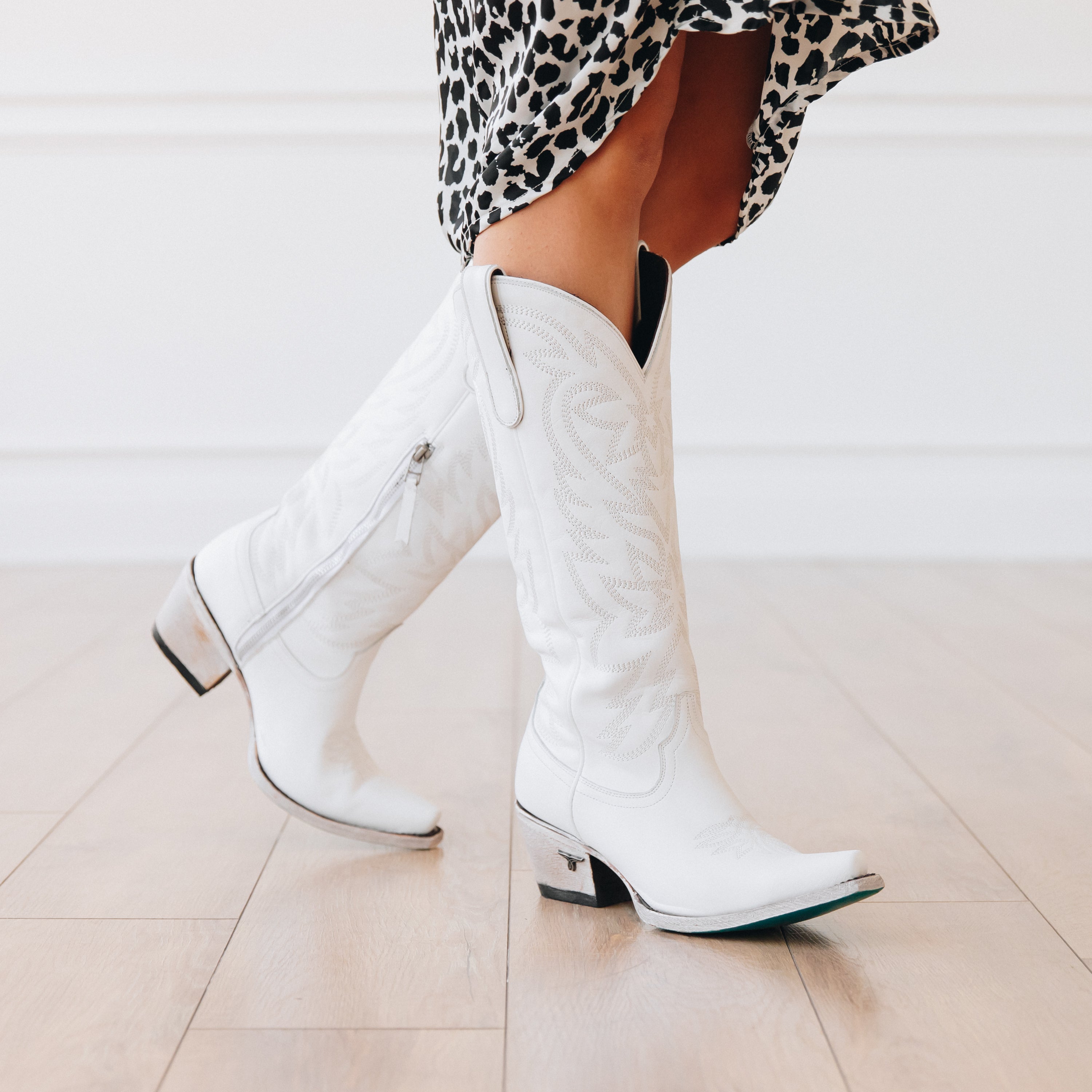 Smokeshow Boot - Matte White Ladies Boot Western Fashion by Lane