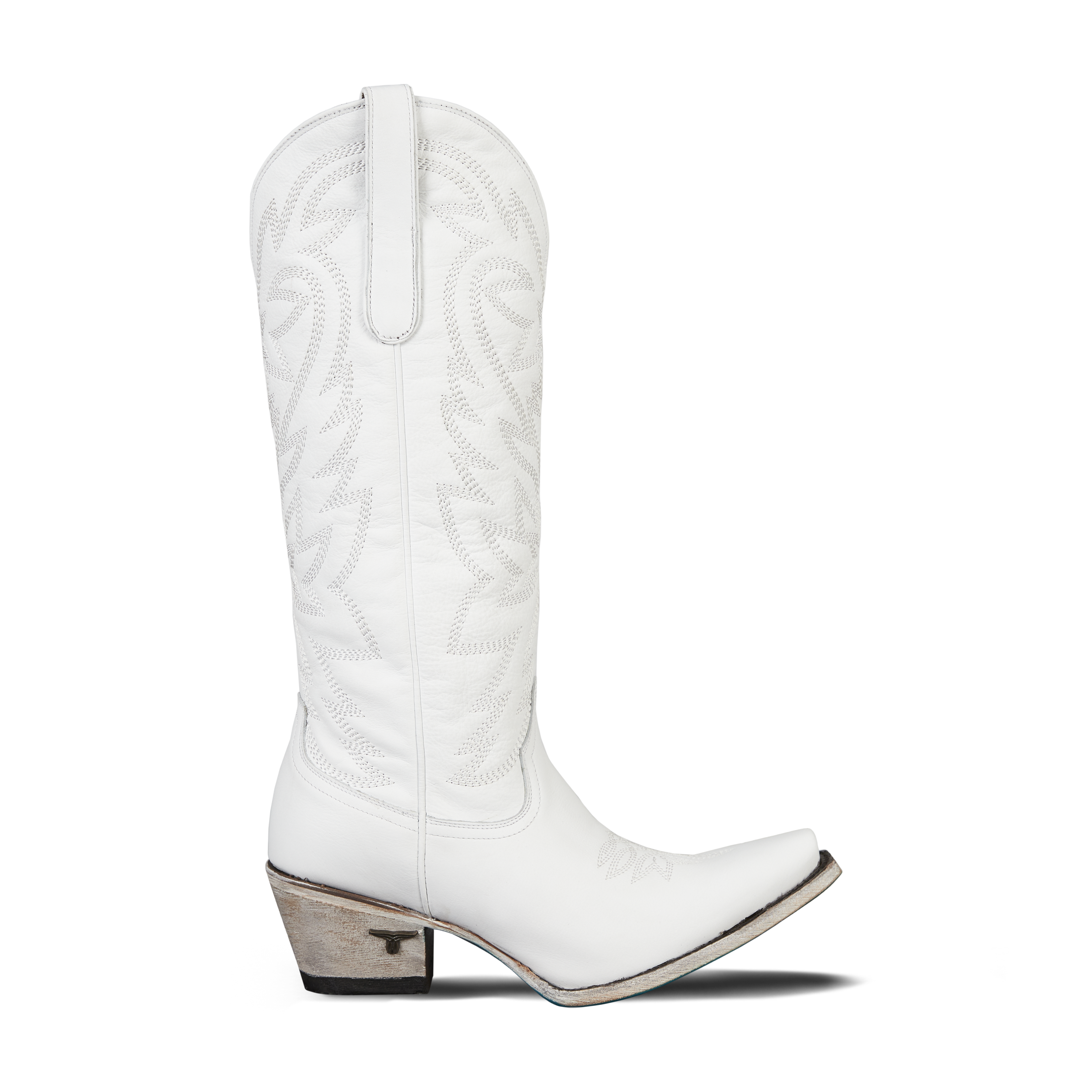 Smokeshow Boot - Matte White Ladies Boot Western Fashion by Lane