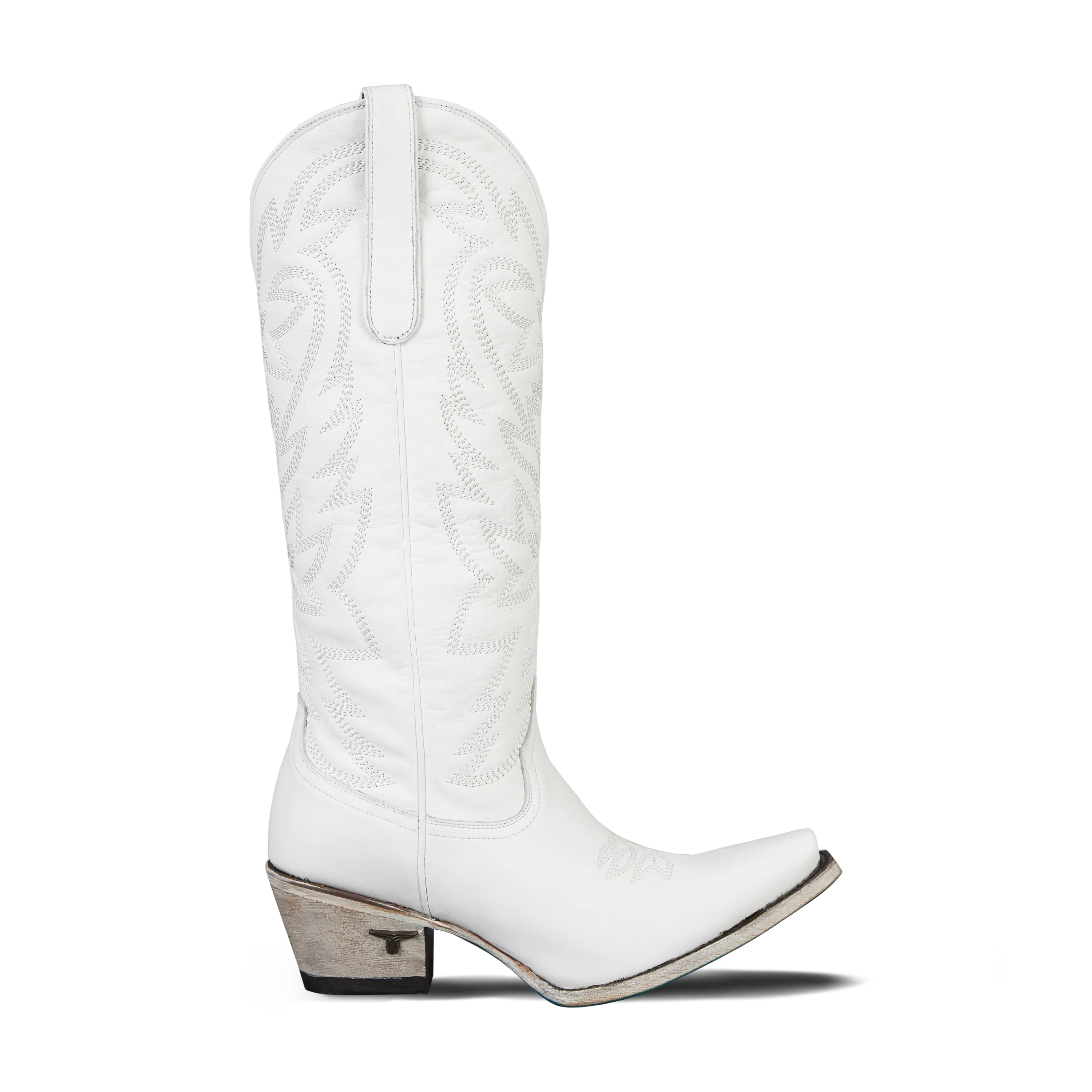 Smokeshow Boot - Matte White Ladies Boot Western Fashion by Lane