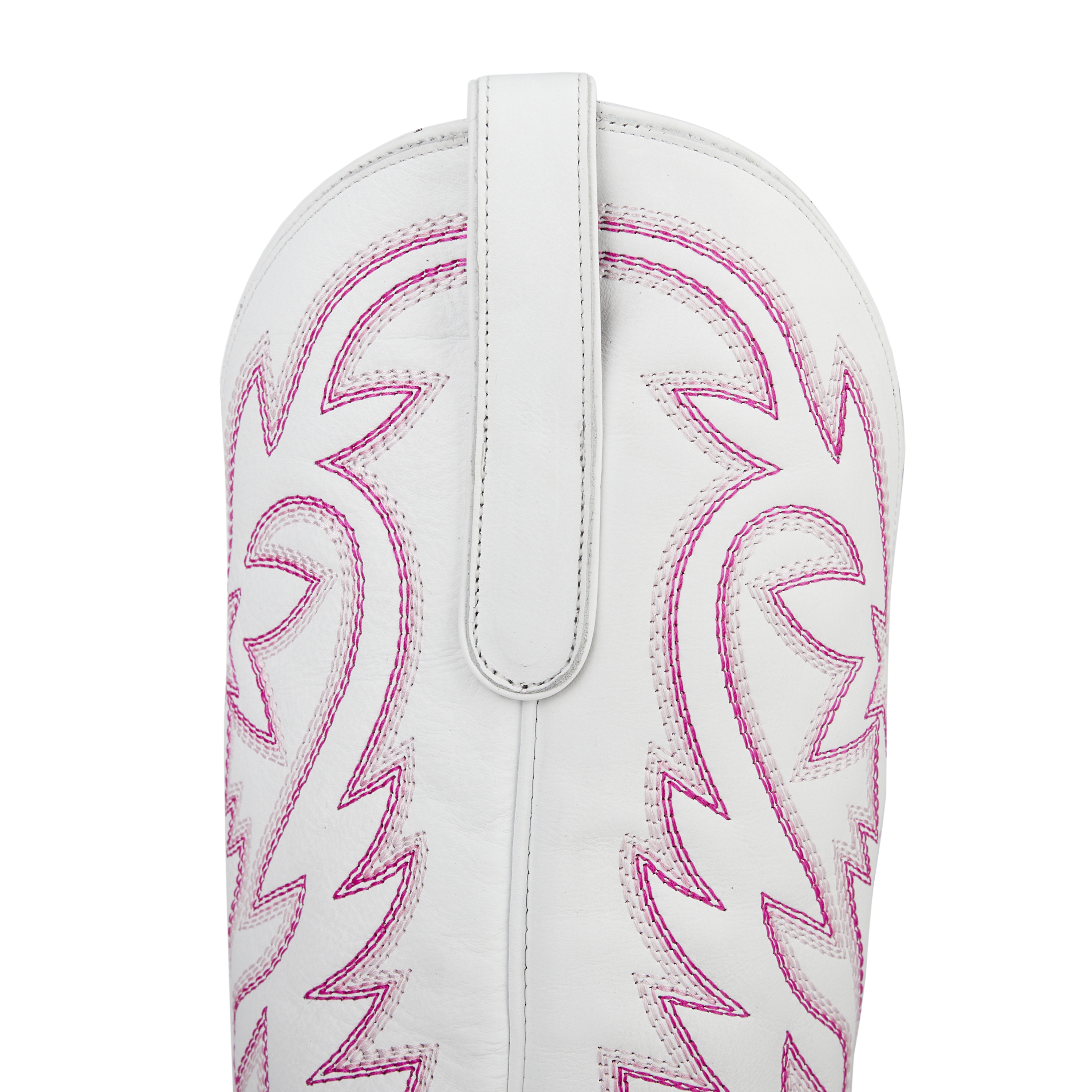 Smokeshow Boot - Matte White and Neon Pink Ladies Boot Western Fashion by Lane