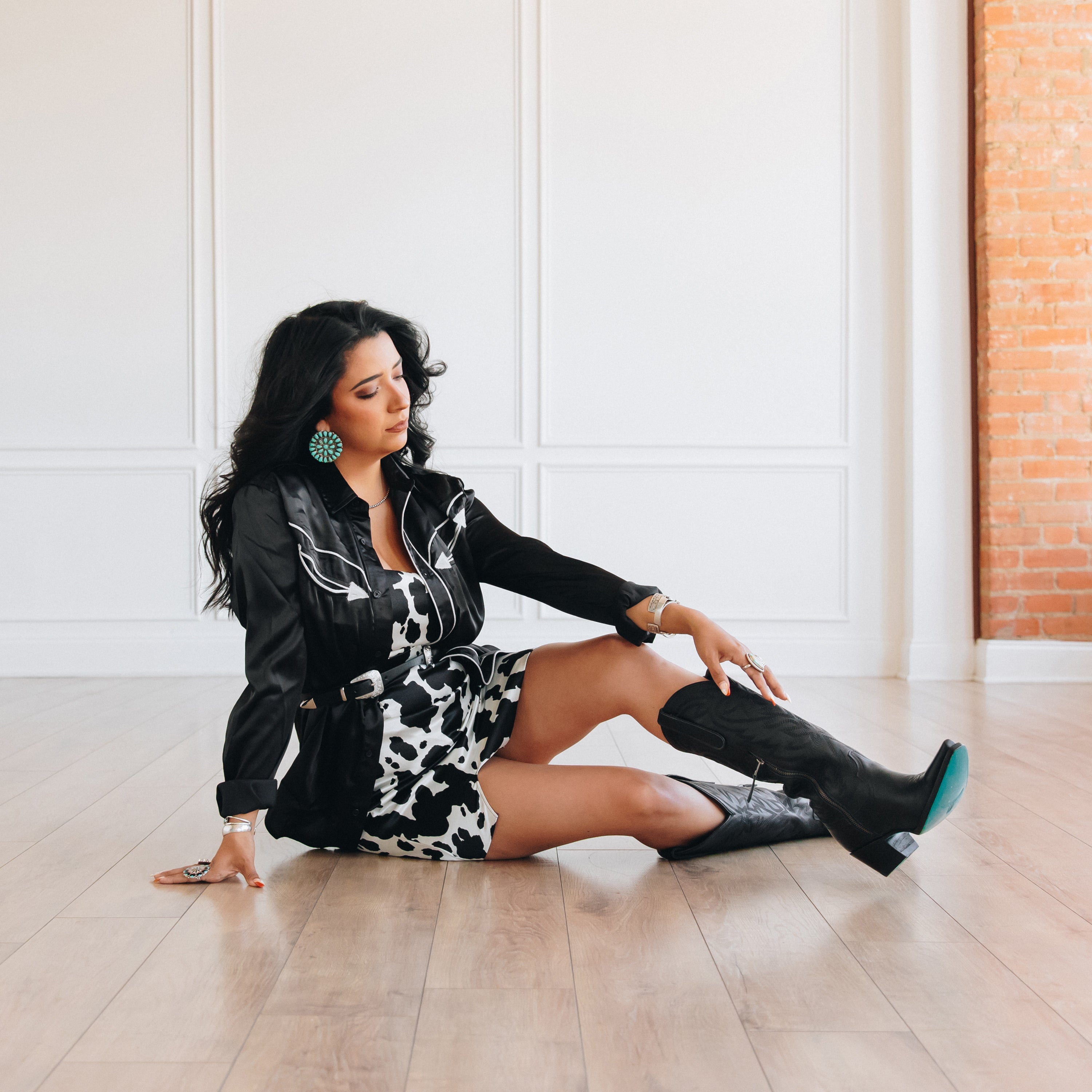 Smokeshow Boot - Jet Black Ladies Boot Western Fashion by Lane