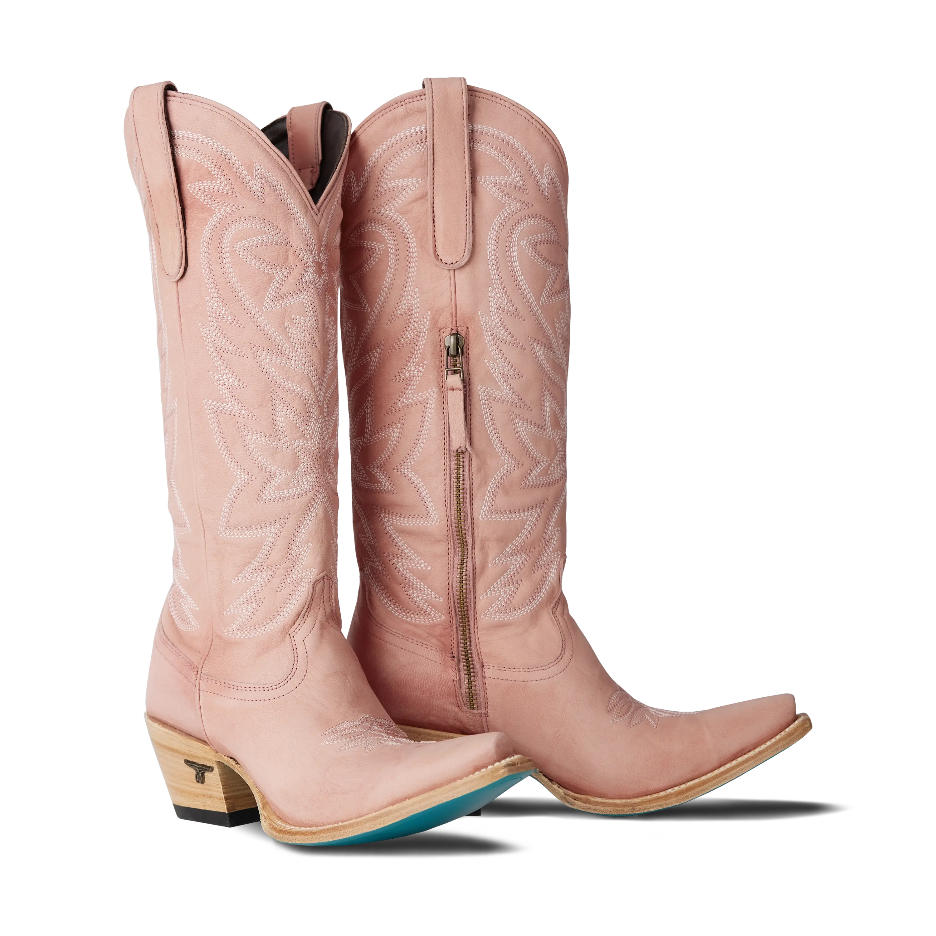 Smokeshow Boot - Blush Ladies Boot Blush Western Fashion by Lane