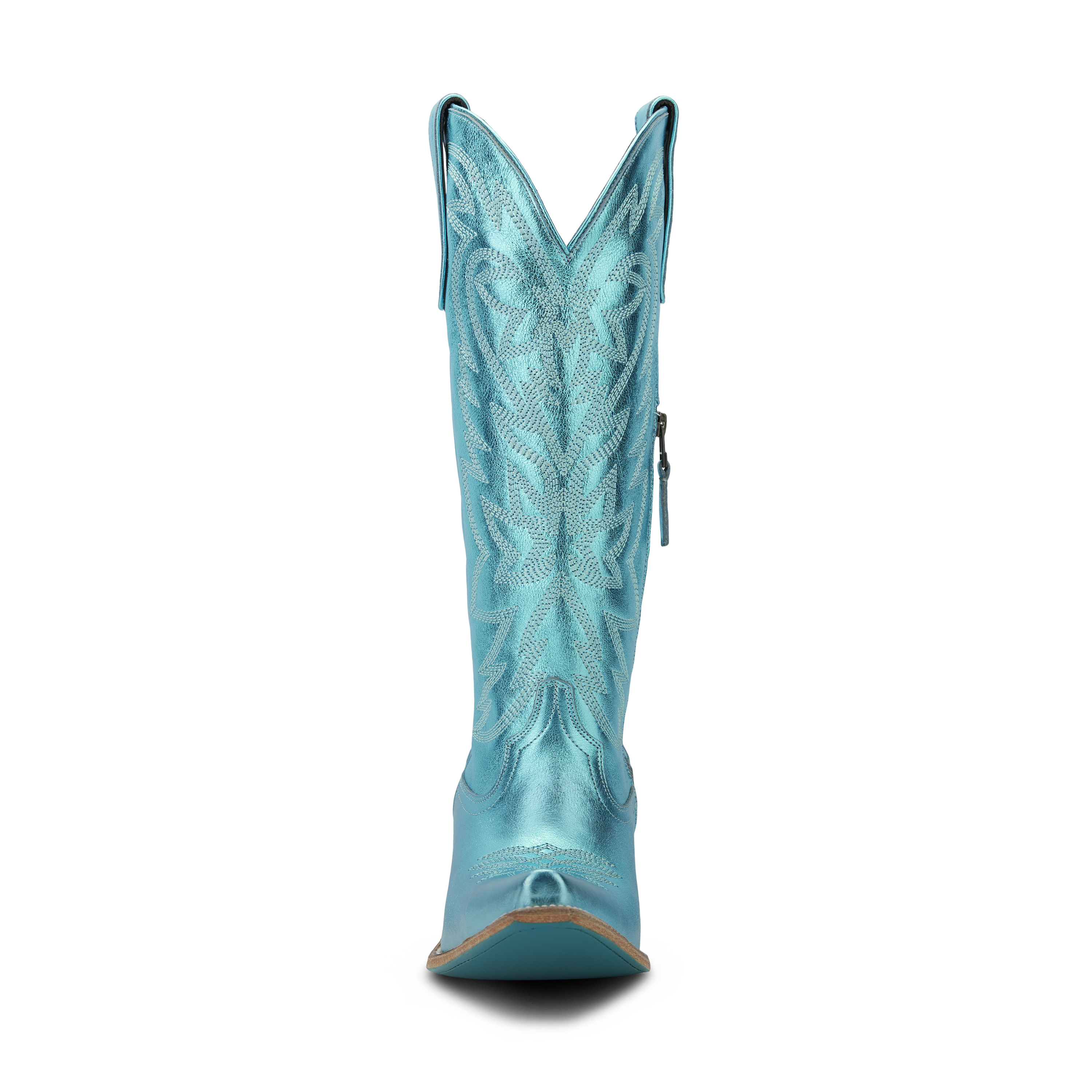 Smokeshow Boot - Turquoise Metallic Ladies Boot Western Fashion by Lane