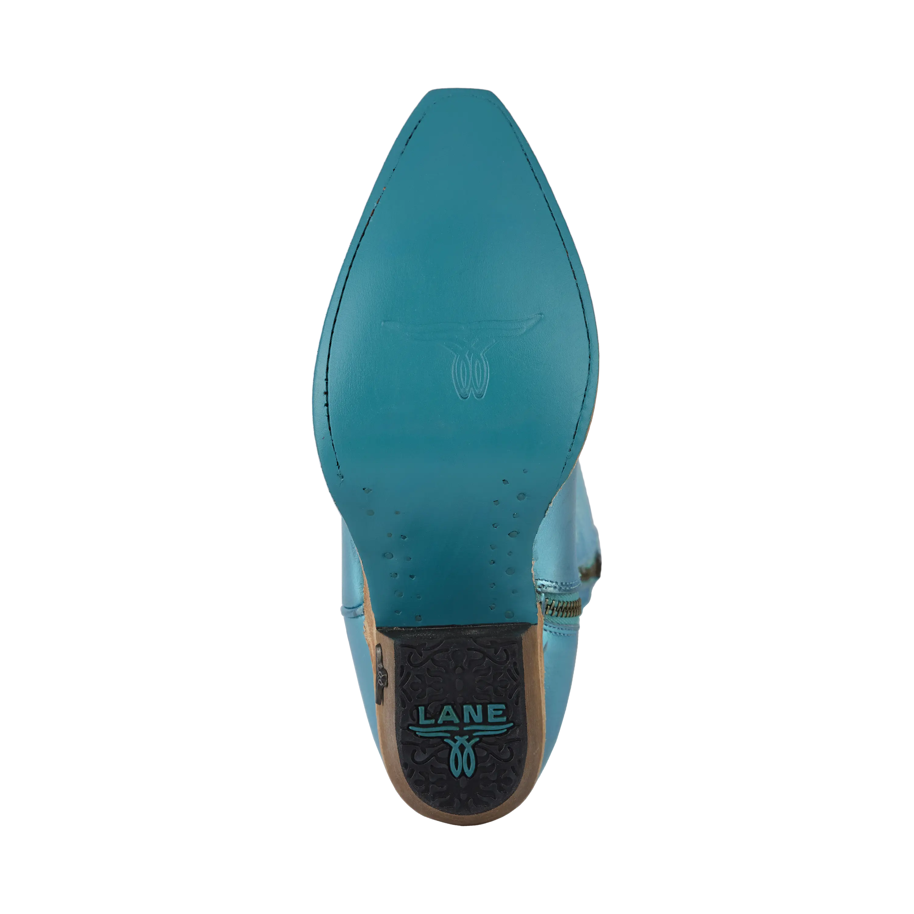Smokeshow Boot - Turquoise Metallic Ladies Boot Western Fashion by Lane