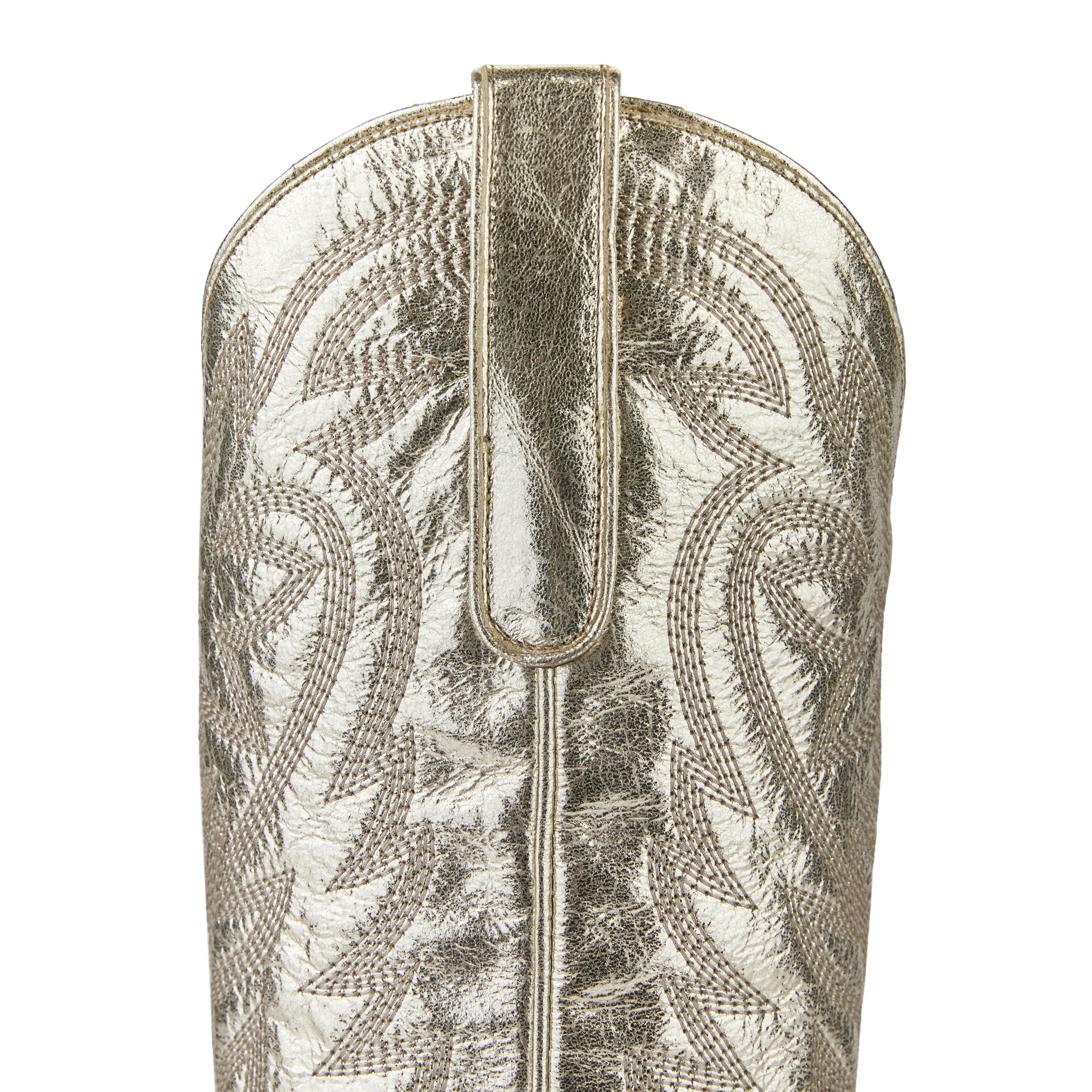 Smokeshow Boot - Champagne Metallic Ladies Boot Western Fashion by Lane