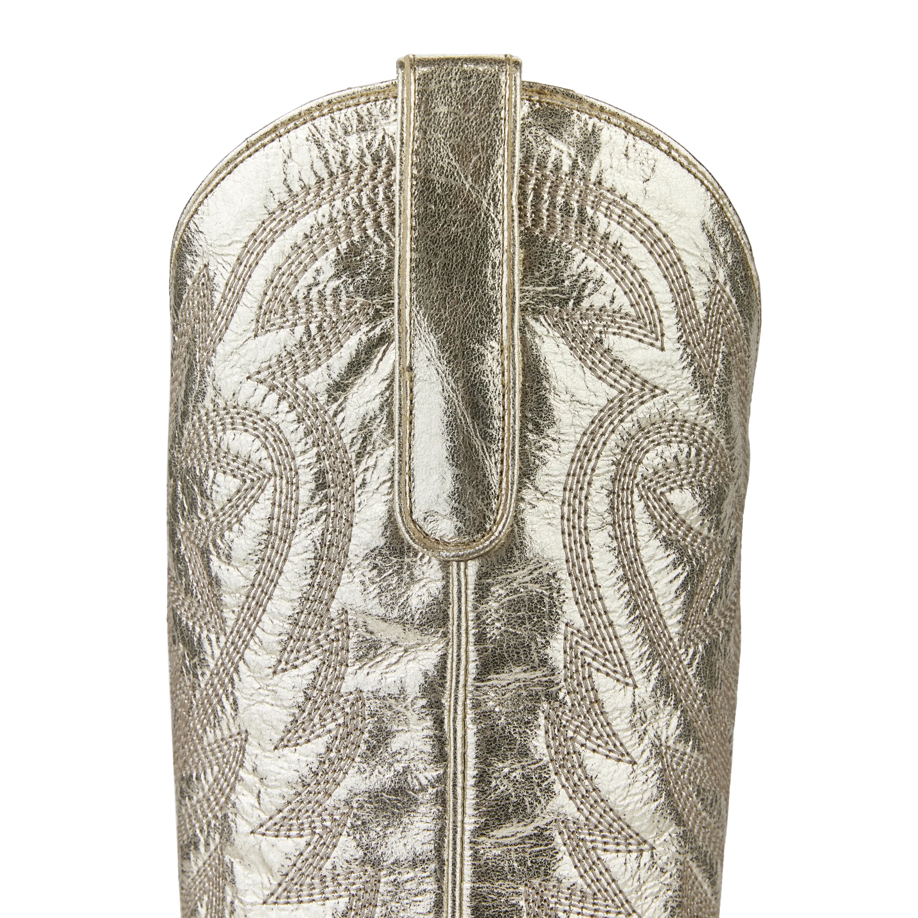 Smokeshow Boot - Champagne Metallic Ladies Boot Western Fashion by Lane