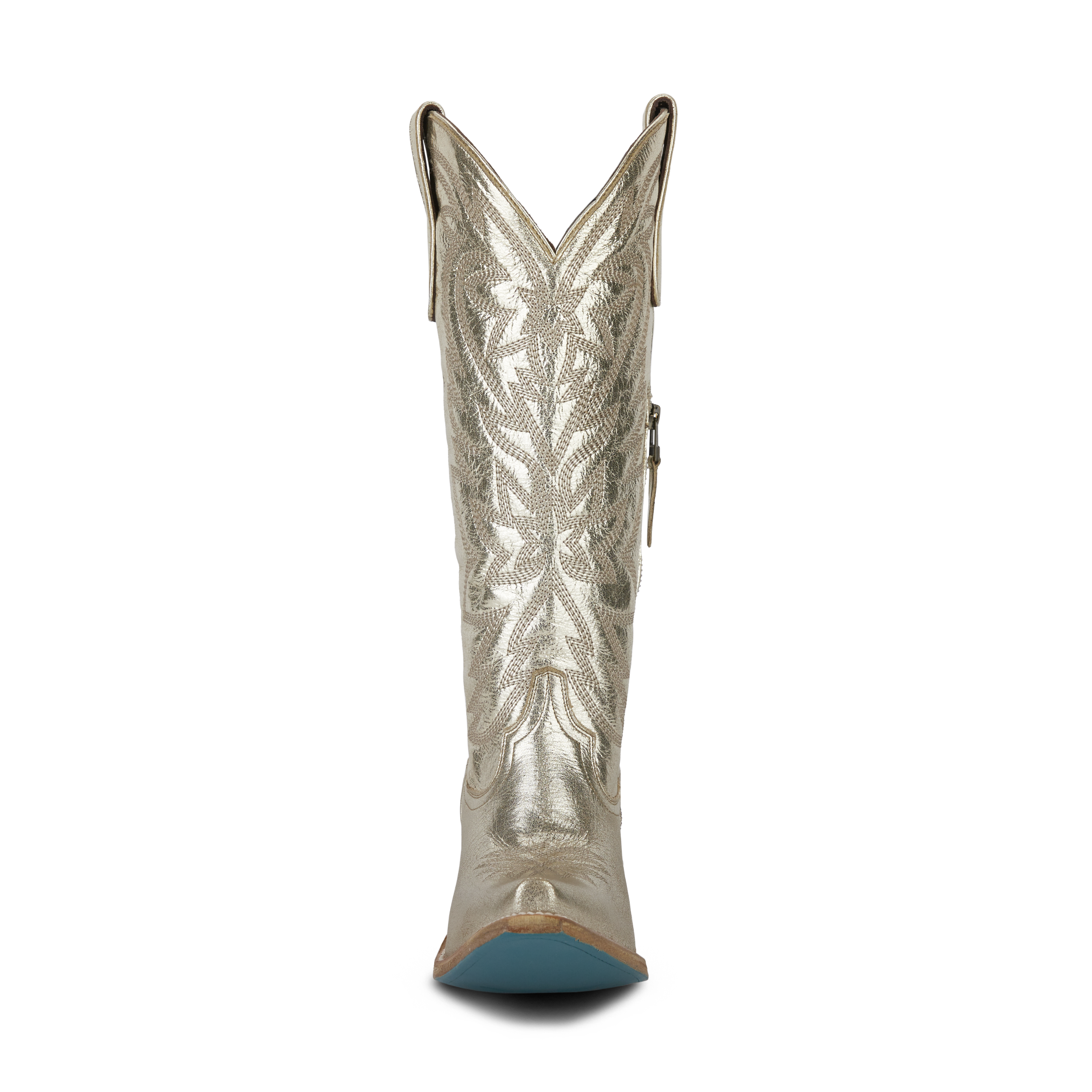 Smokeshow Boot - Champagne Metallic Ladies Boot Western Fashion by Lane