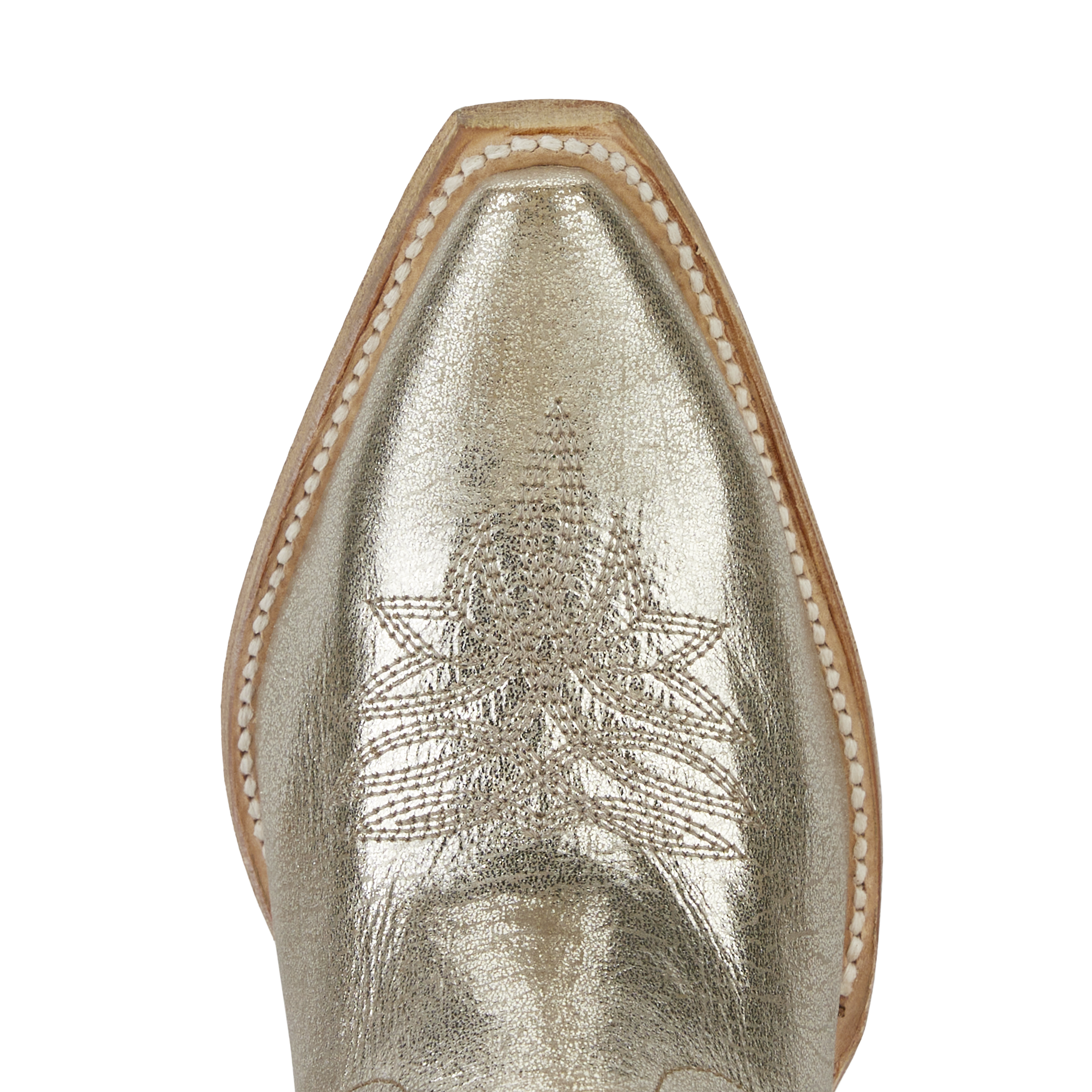 Smokeshow Boot - Champagne Metallic Ladies Boot Western Fashion by Lane
