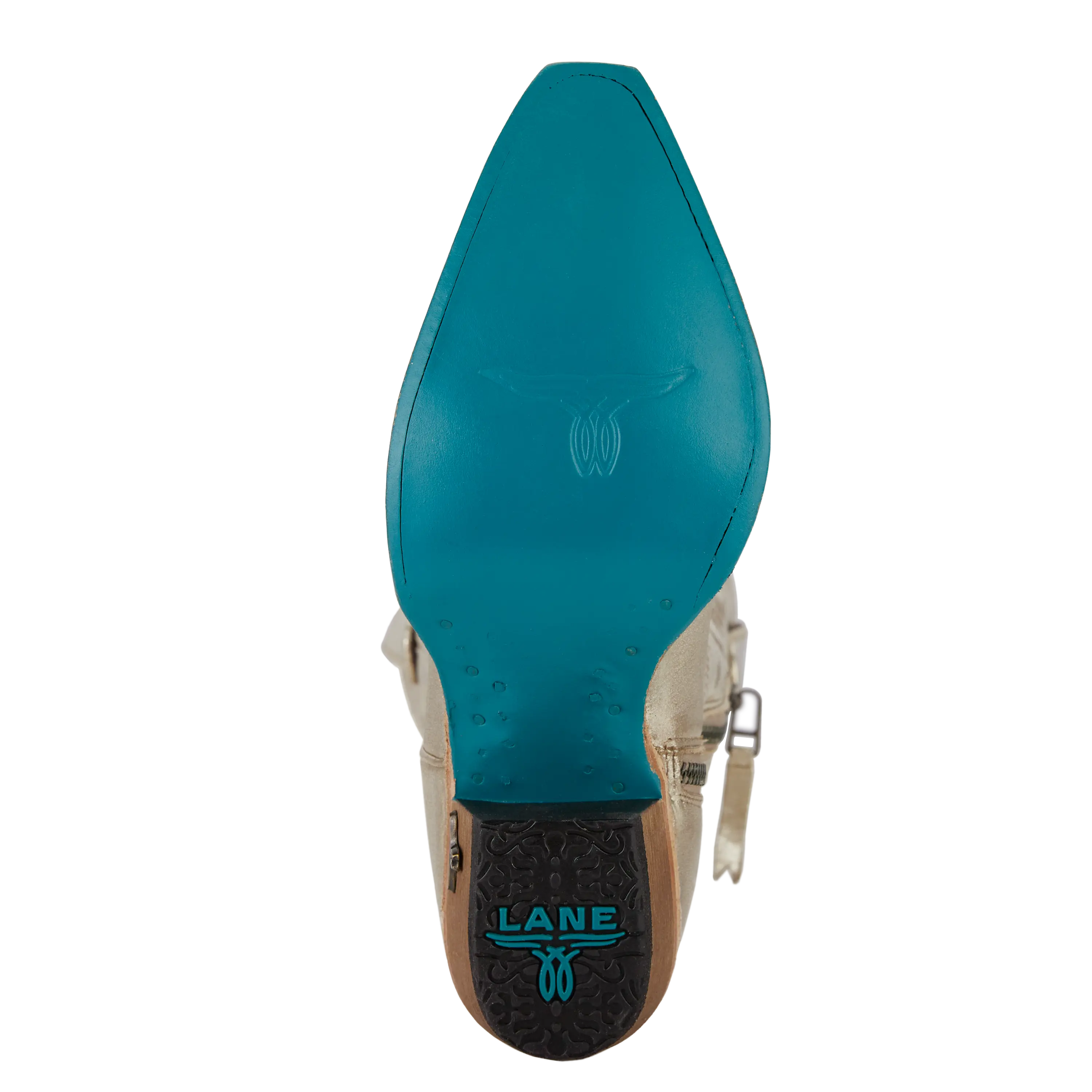 Smokeshow Boot - Champagne Metallic Ladies Boot Western Fashion by Lane