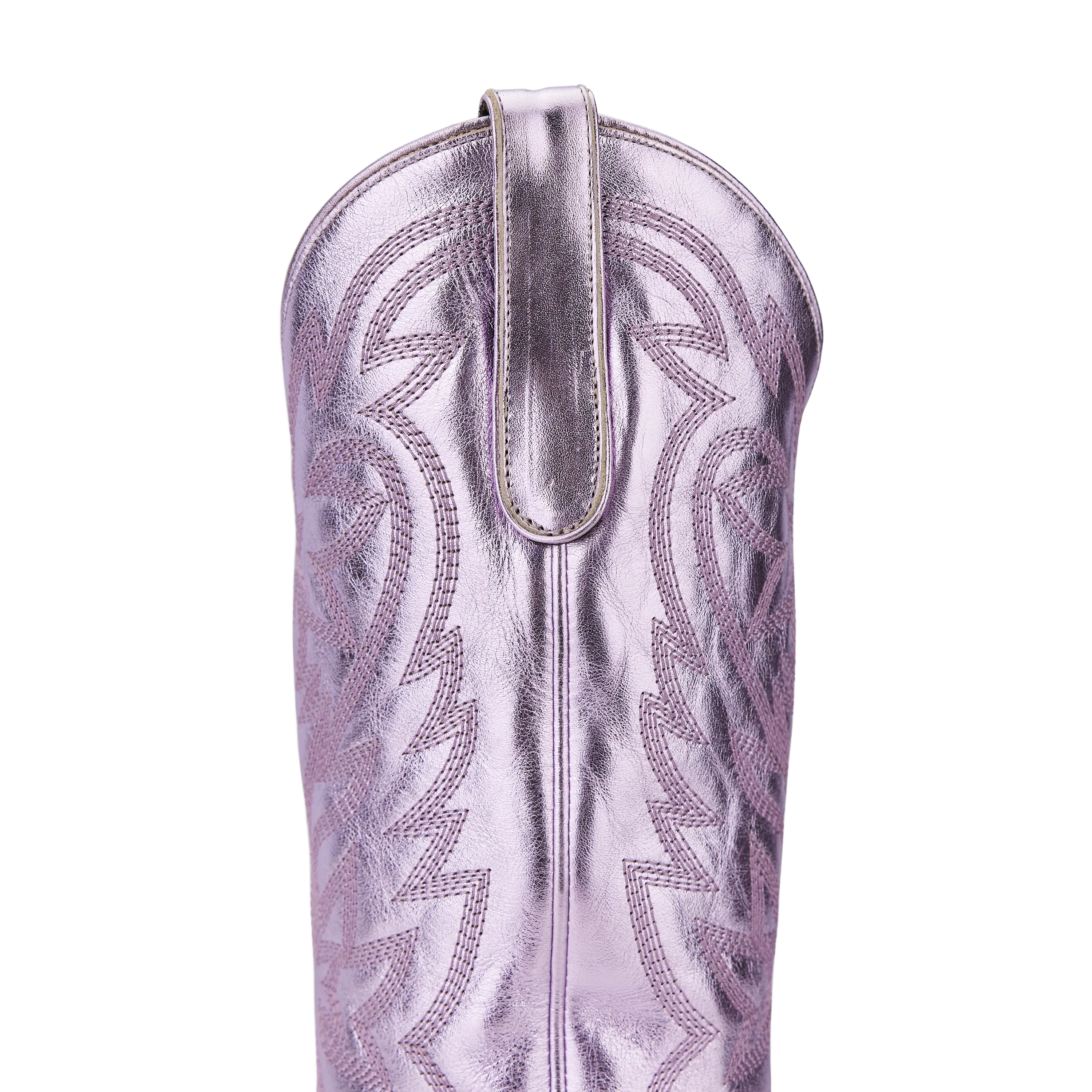Smokeshow Boot - Lavender Metallic Ladies Boot Western Fashion by Lane