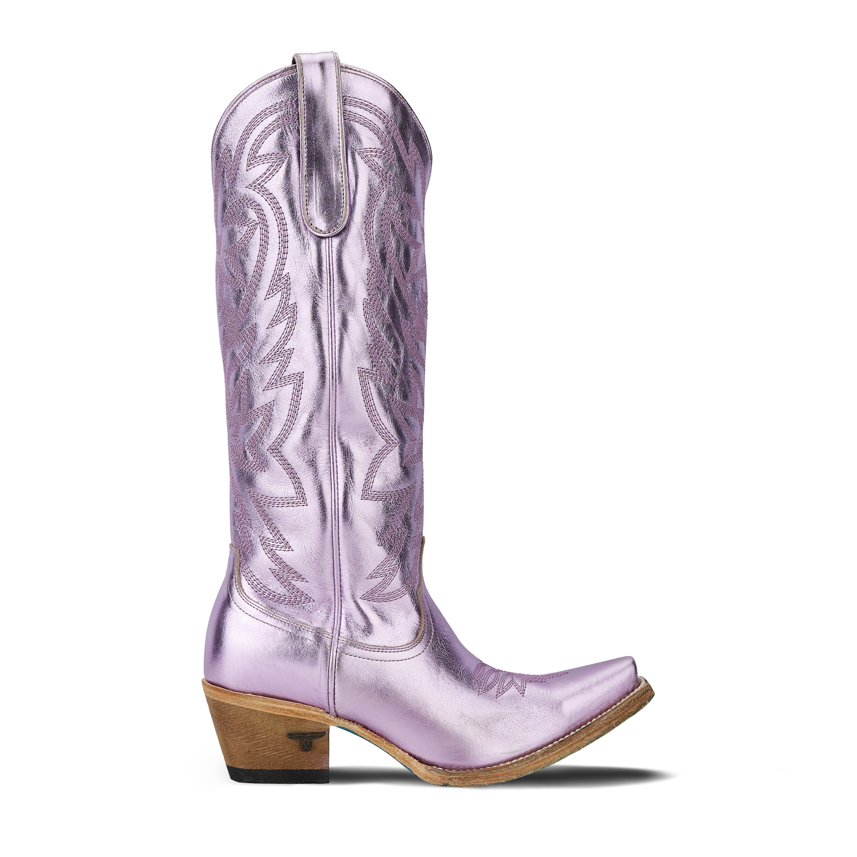 Smokeshow Boot - Lavender Metallic Ladies Boot Western Fashion by Lane