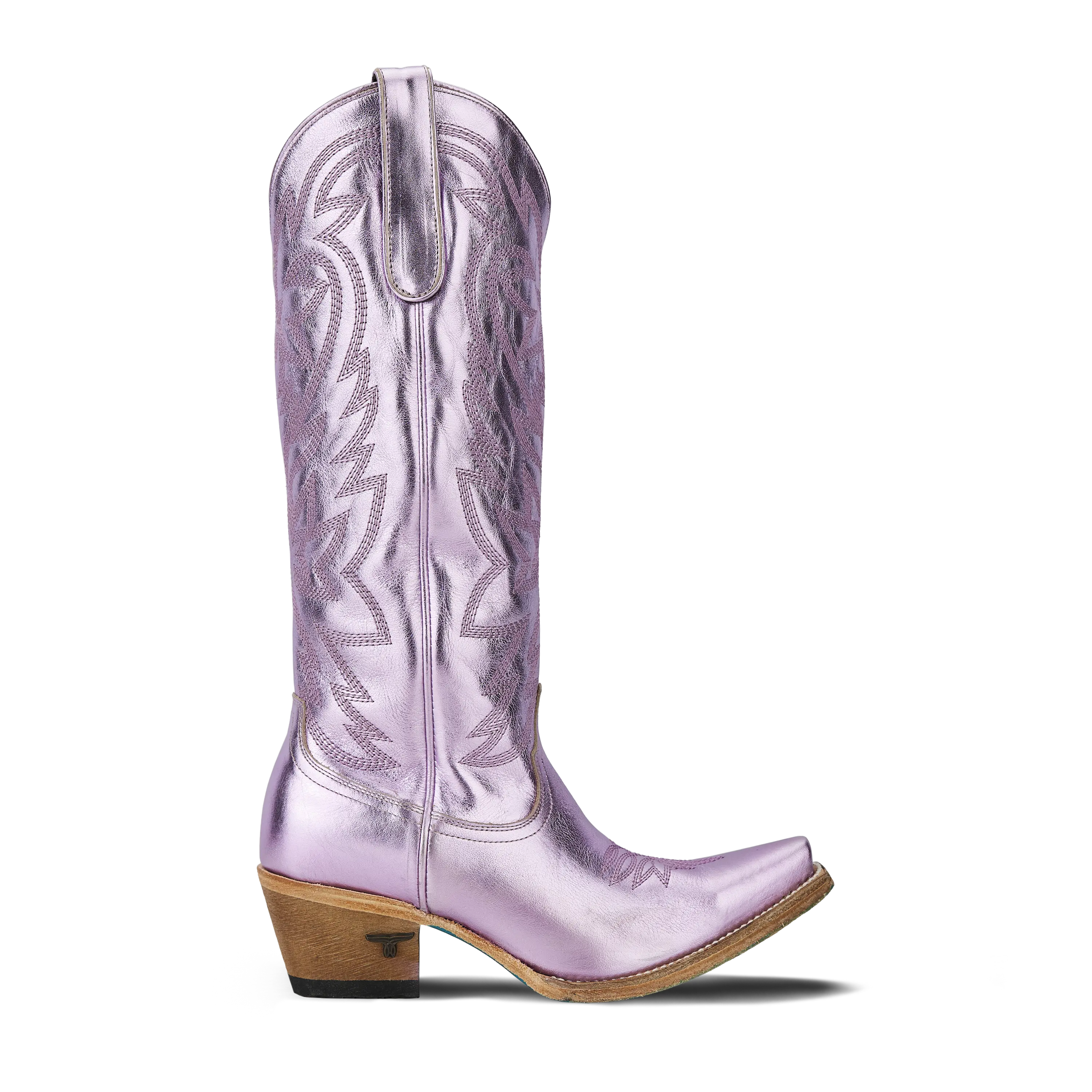Smokeshow Boot - Lavender Metallic Ladies Boot Western Fashion by Lane