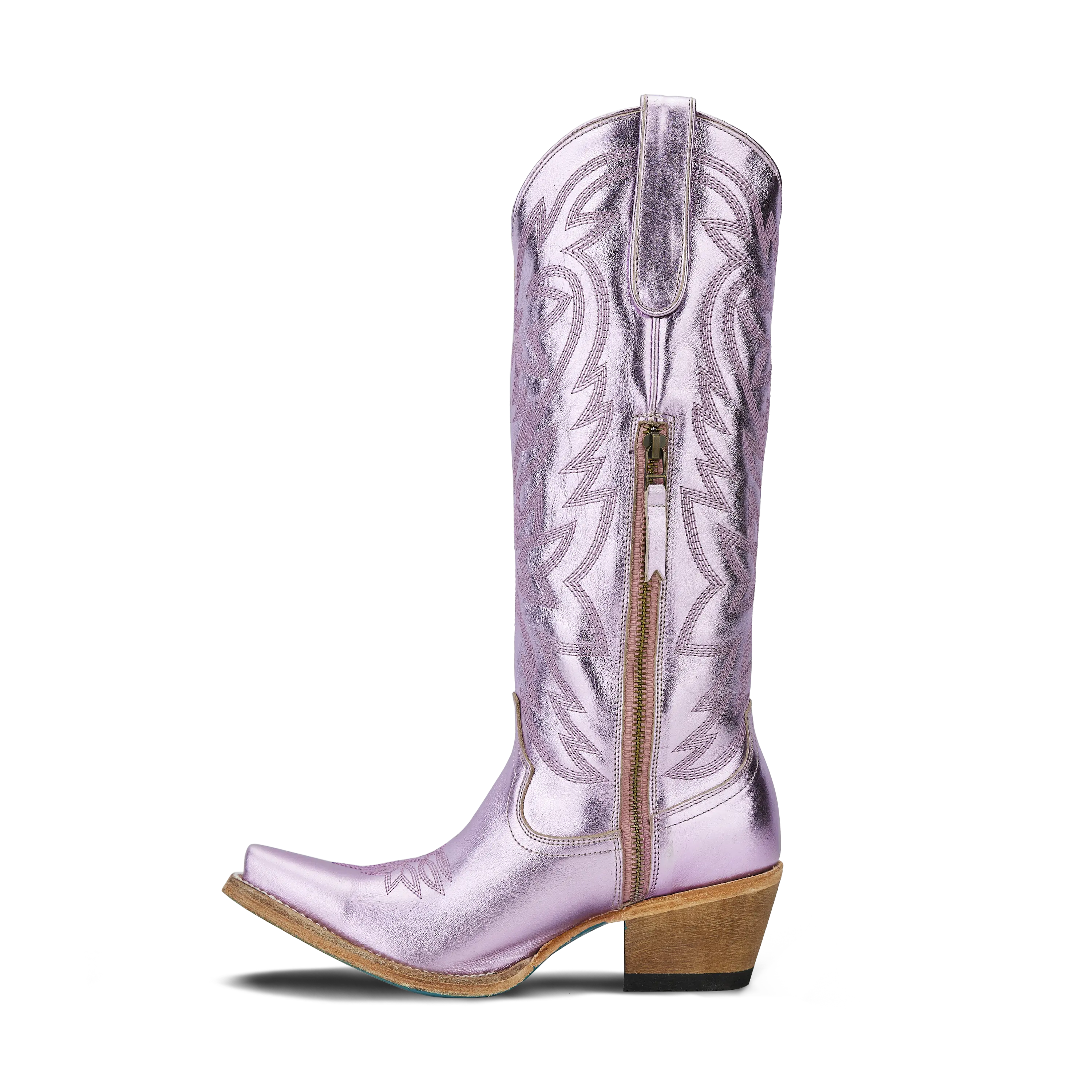 Smokeshow Boot - Lavender Metallic Ladies Boot Western Fashion by Lane