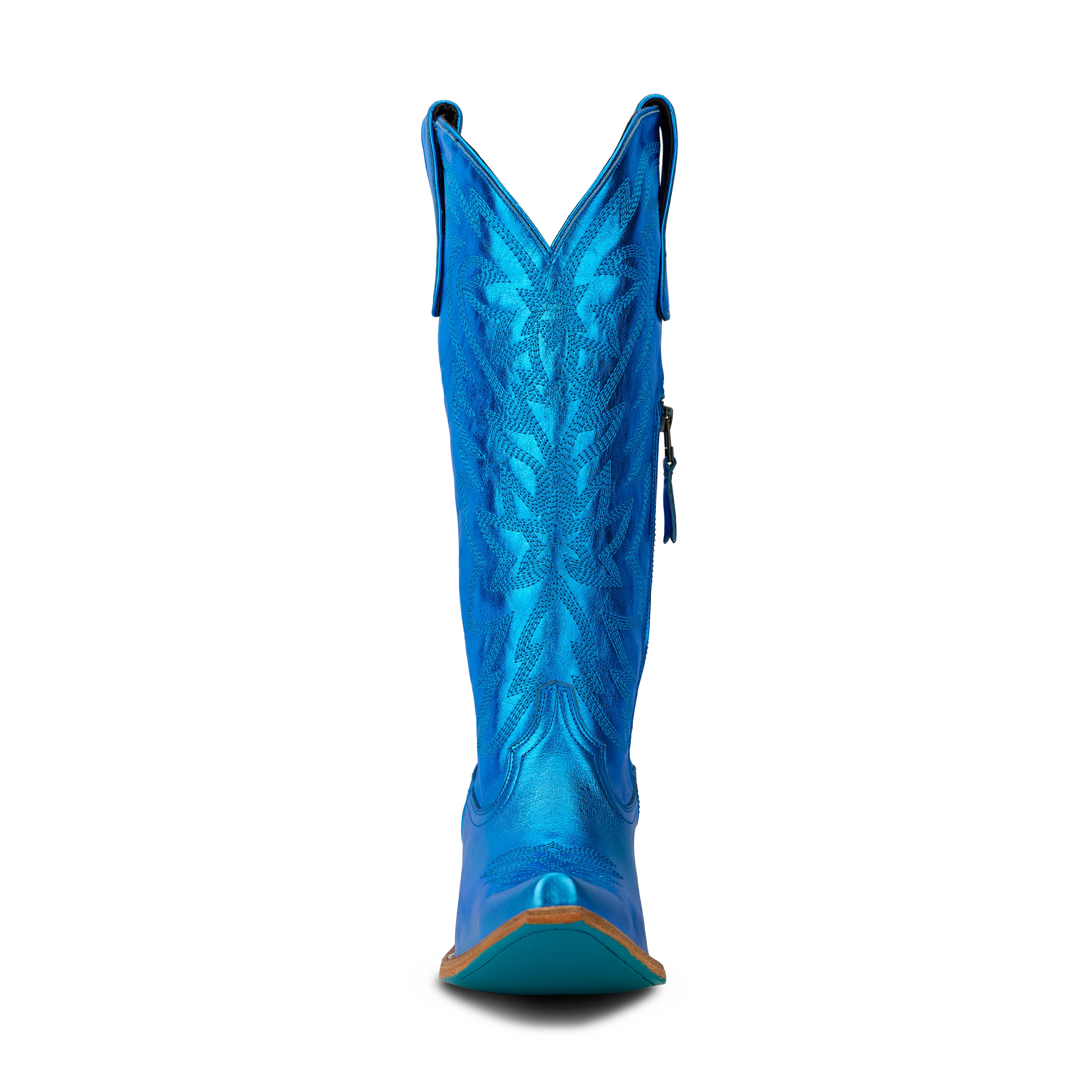 Smokeshow Boot - Cobalt Metallic Ladies Boot Western Fashion by Lane