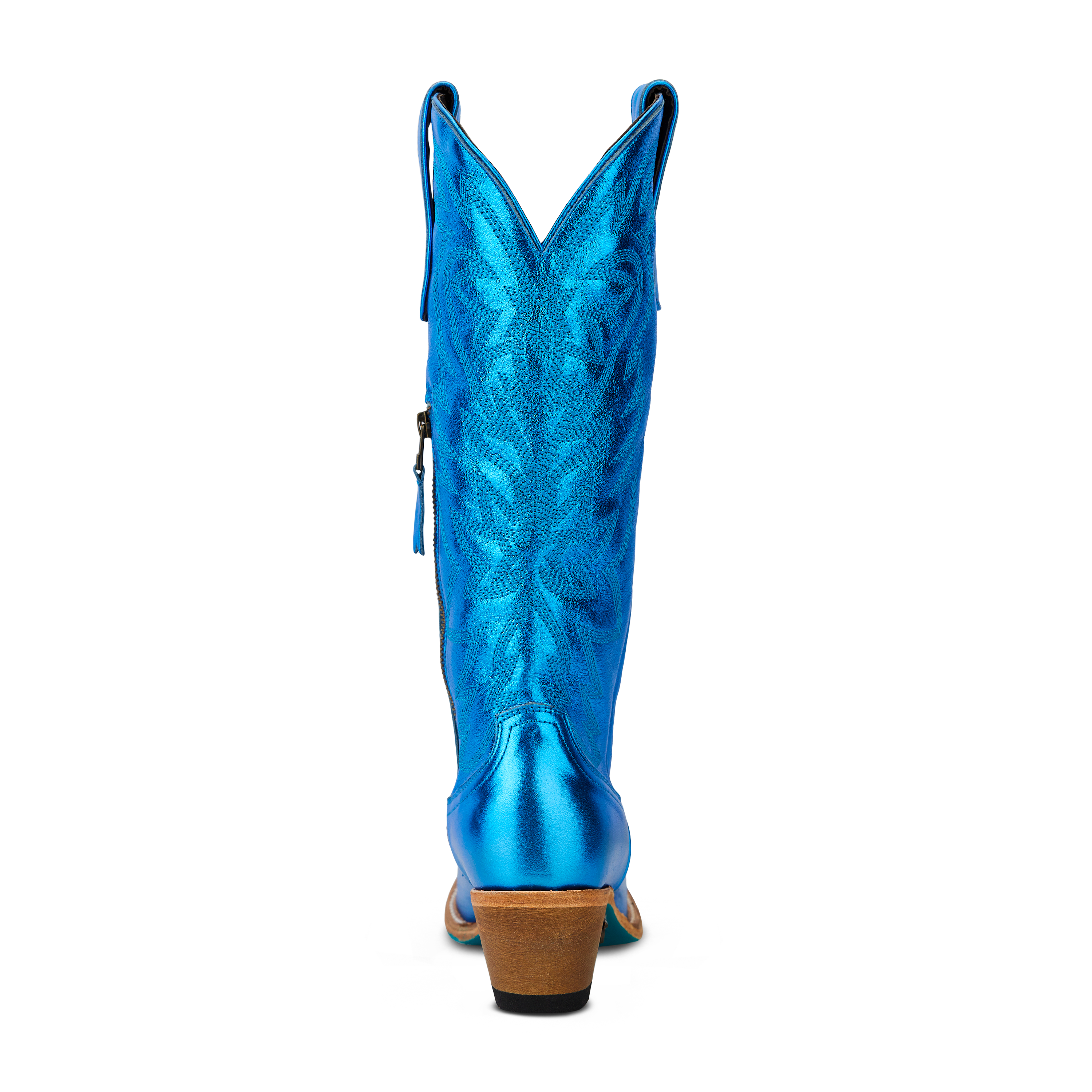 Smokeshow Boot - Cobalt Metallic Ladies Boot Western Fashion by Lane