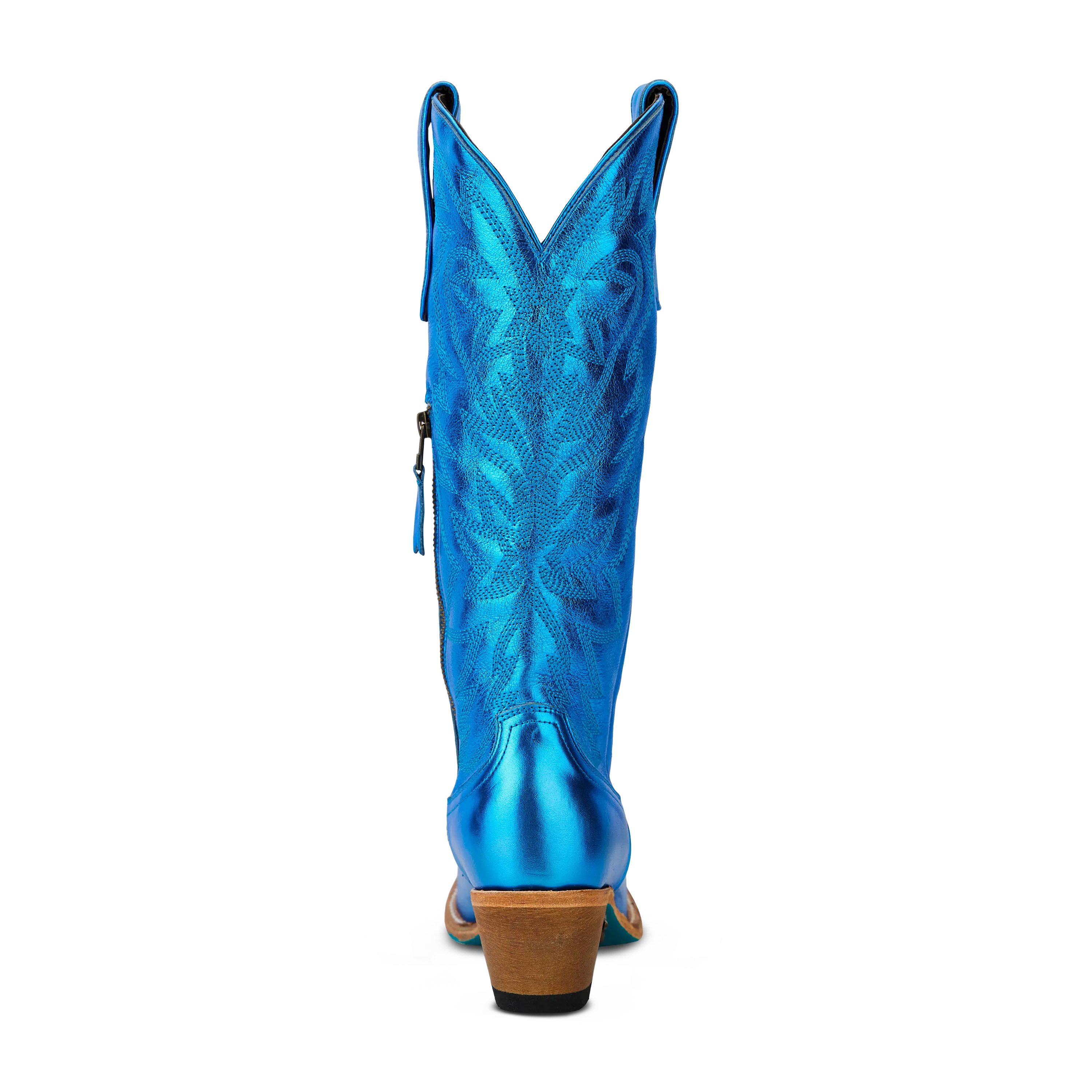 Smokeshow Boot - Cobalt Metallic Ladies Boot Western Fashion by Lane