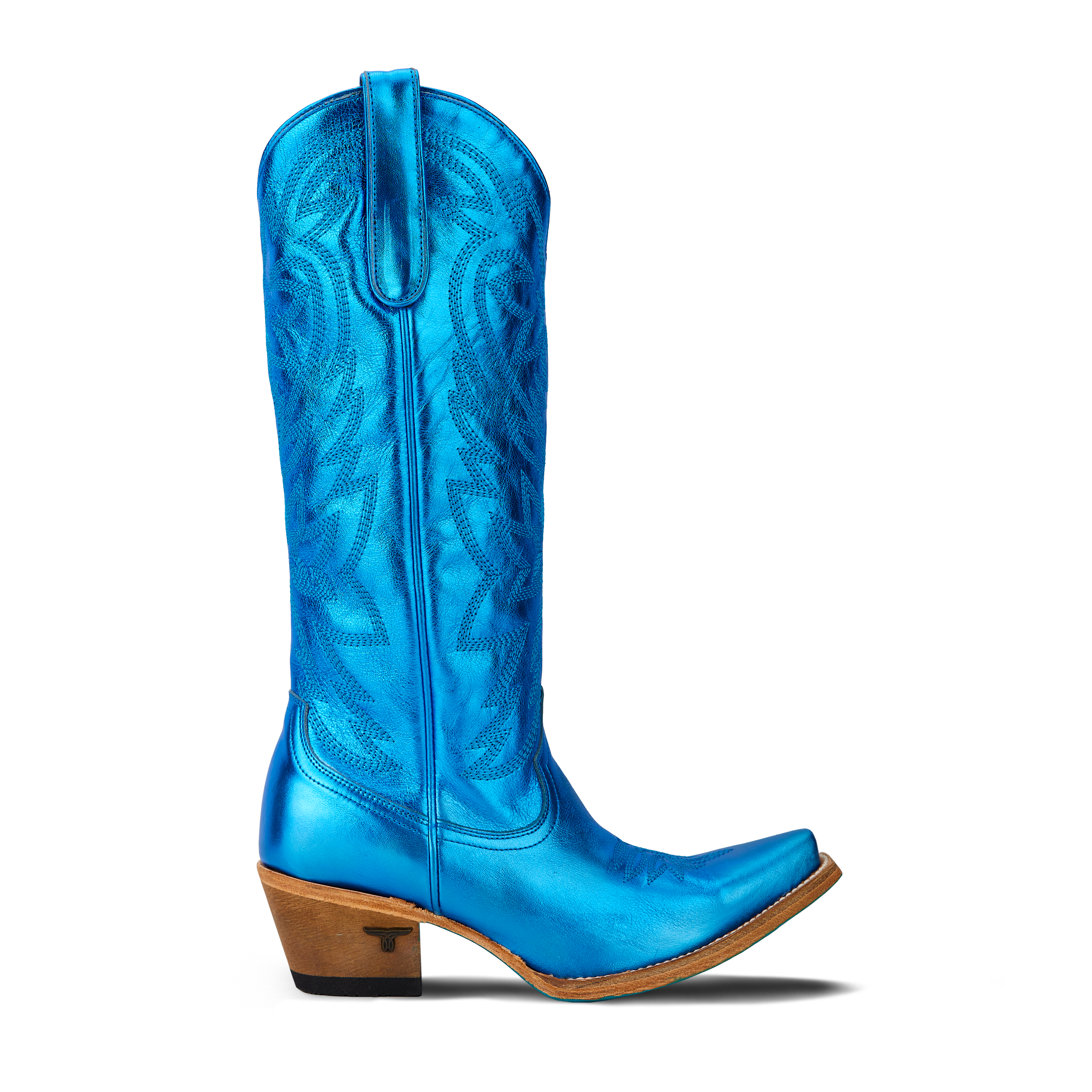 Smokeshow Boot - Cobalt Metallic Ladies Boot Western Fashion by Lane