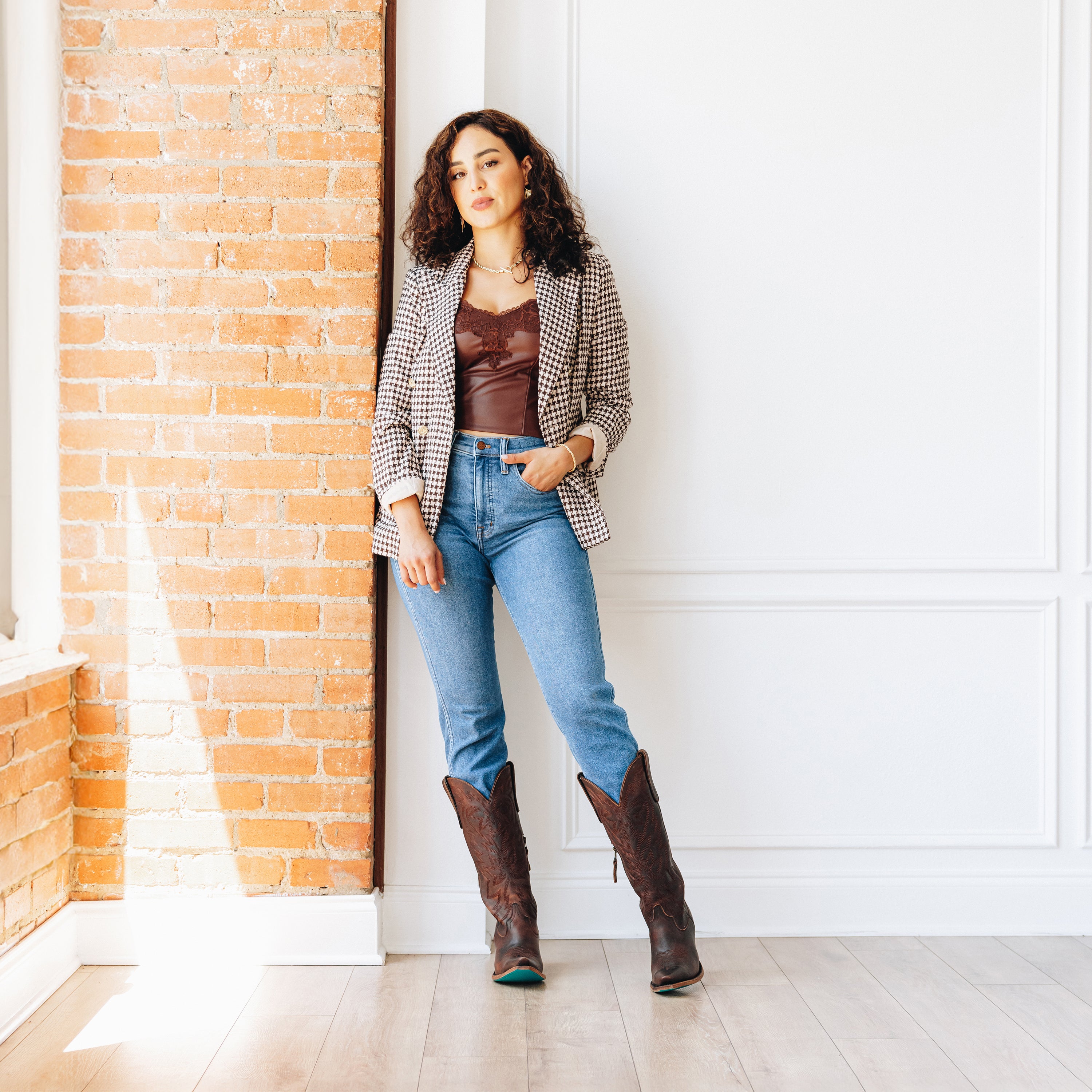 Smokeshow Boot - Cognac Ladies Boot Western Fashion by Lane