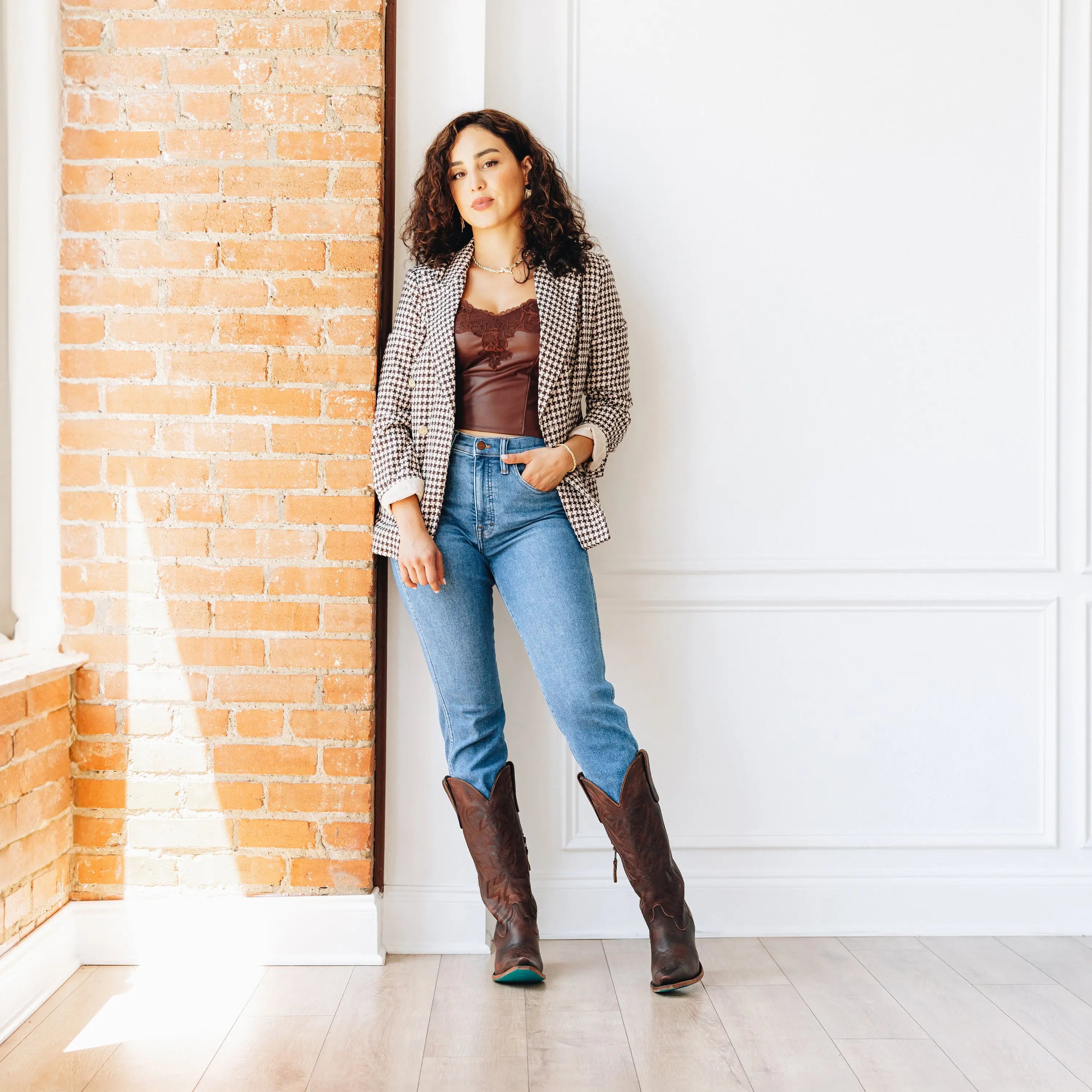 Smokeshow Boot - Cognac Ladies Boot Western Fashion by Lane