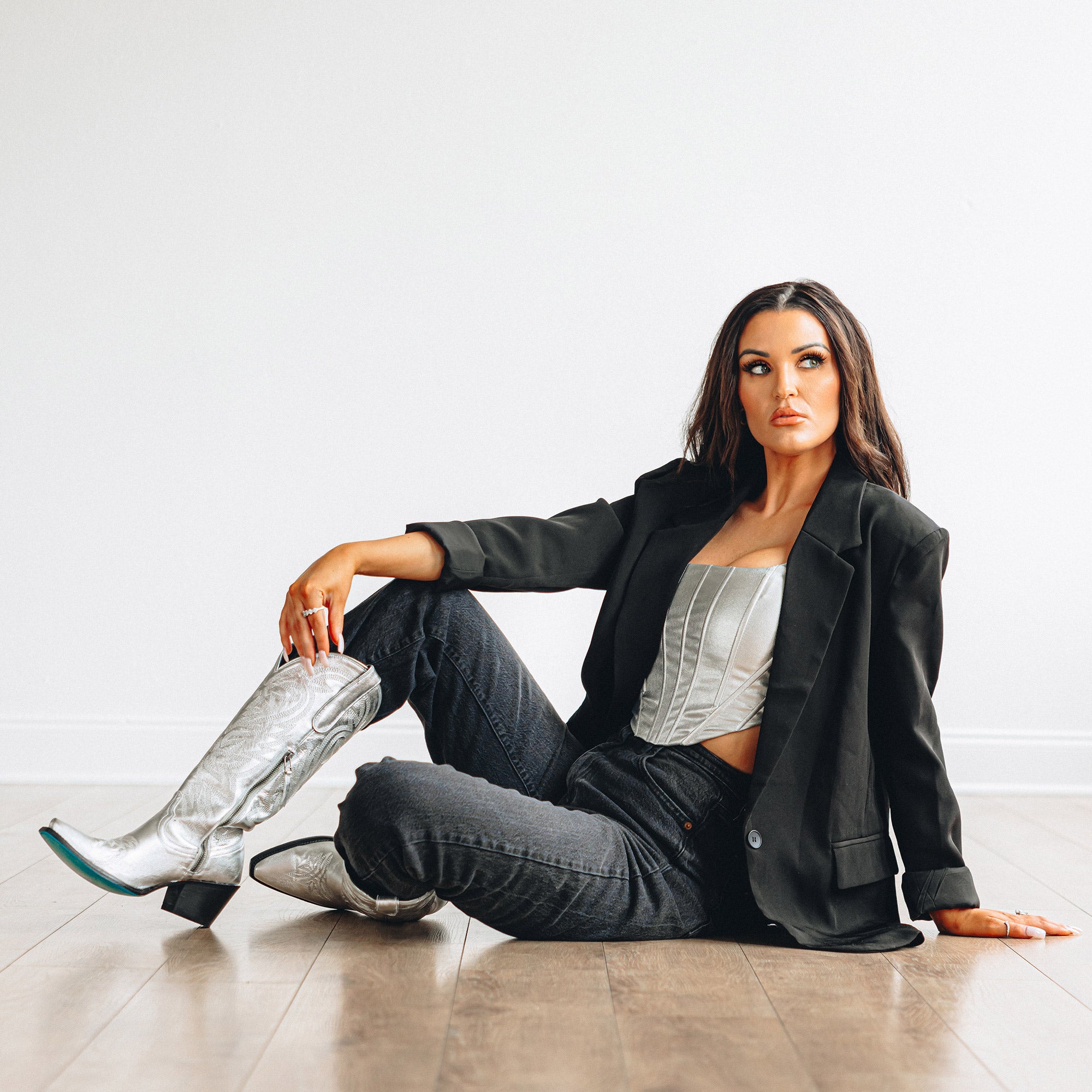 Smokeshow Boot - Silver Trail