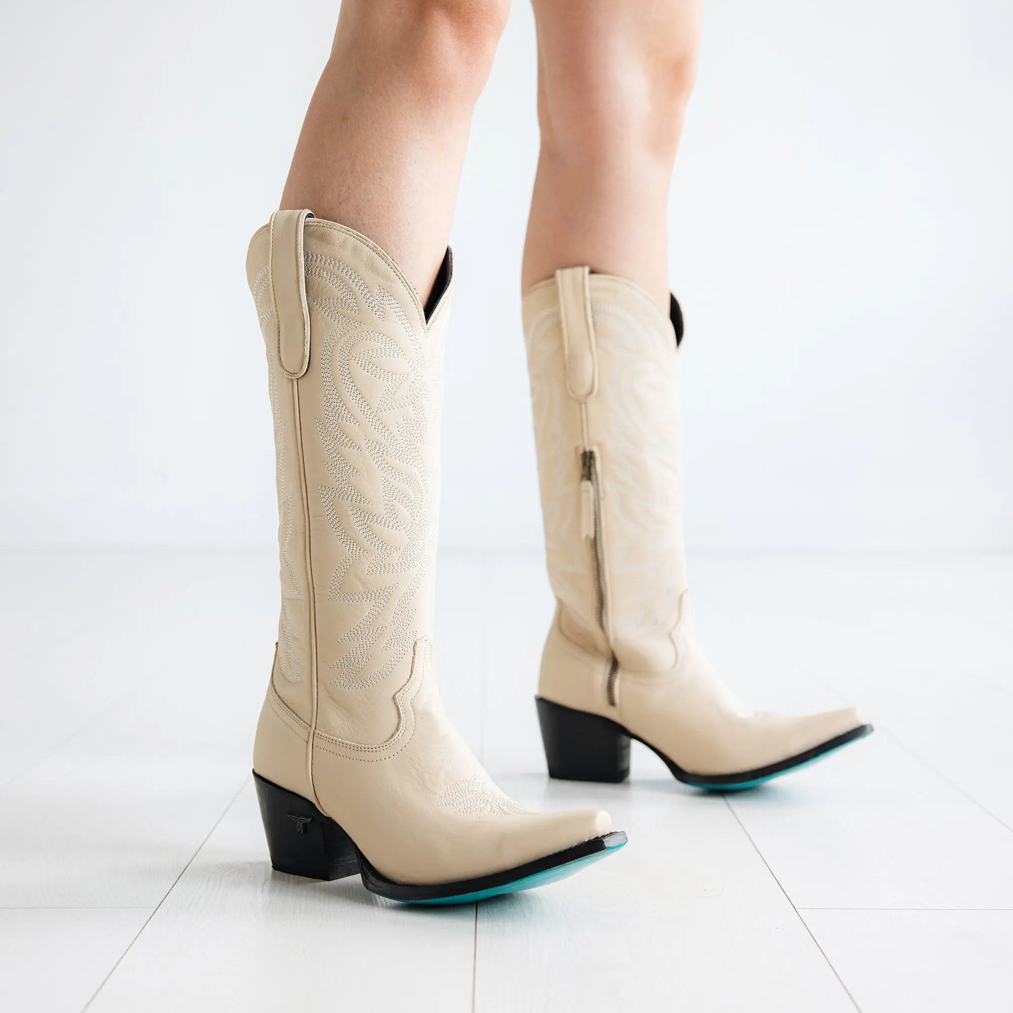 Smokeshow Boot - Pale Ivory Ladies Boot Western Fashion by Lane