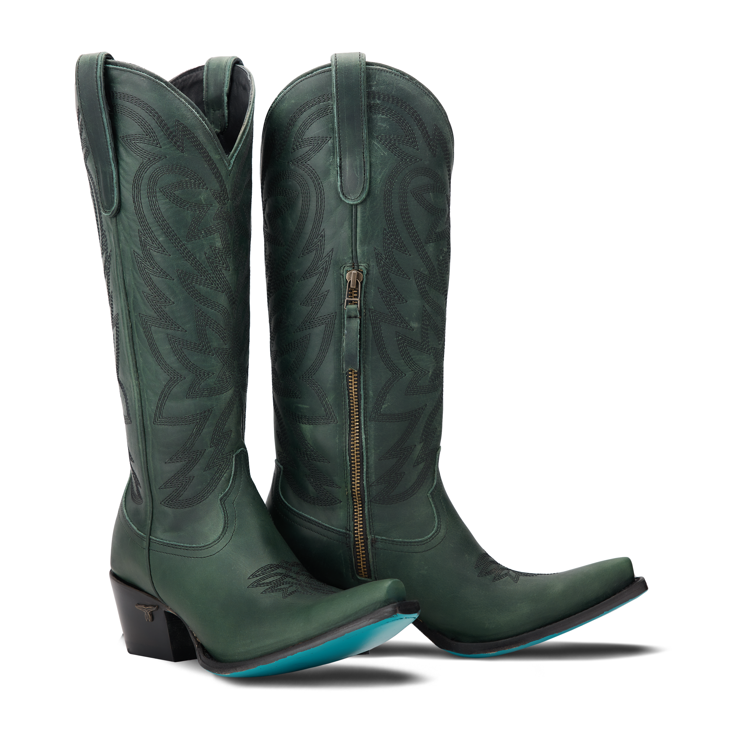 Smokeshow Boot - Emerald Green Ladies Boot Emerald Western Fashion by Lane