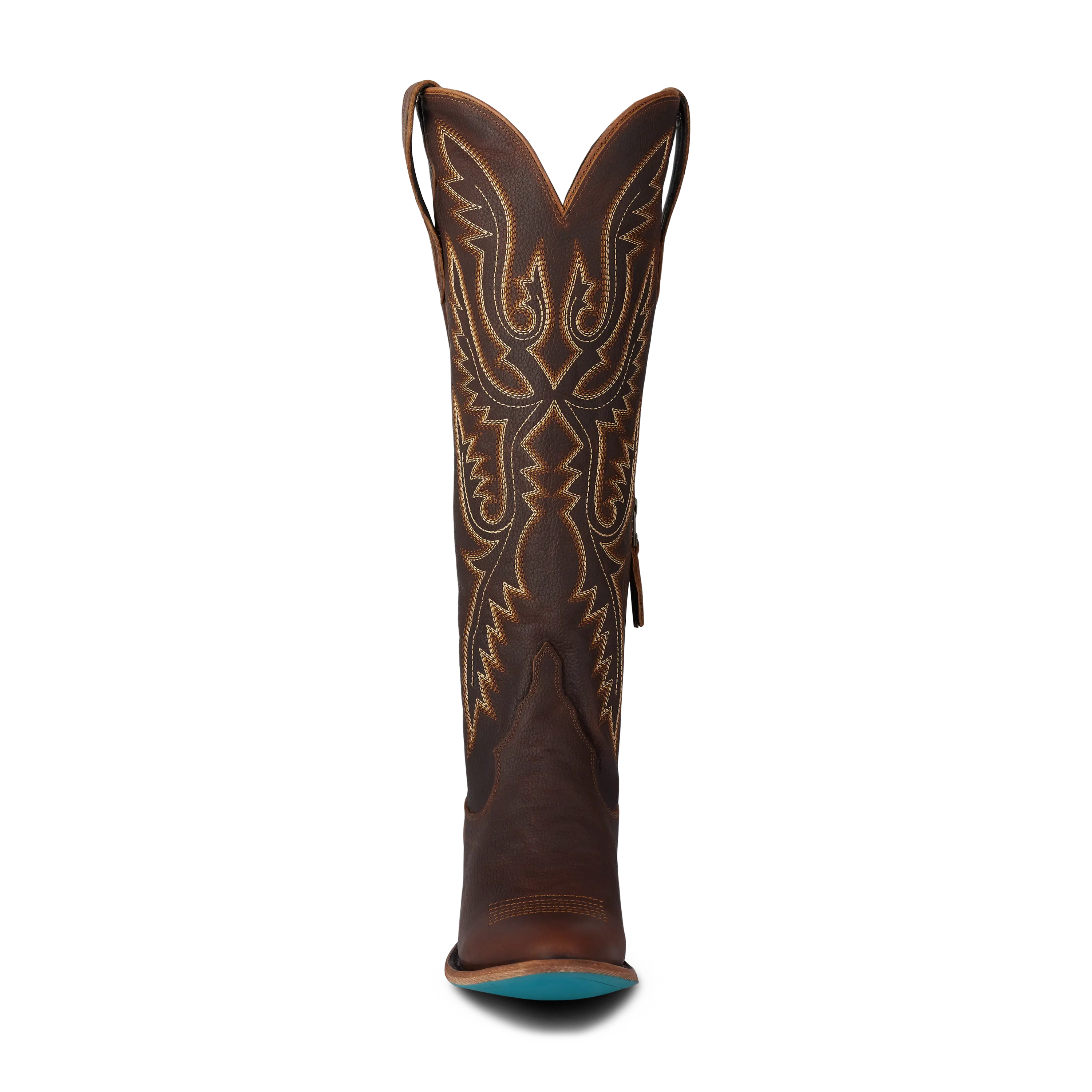 Monica Knee High Corset - Cognac **Final Sale** Ladies Boot Western Fashion by Lane