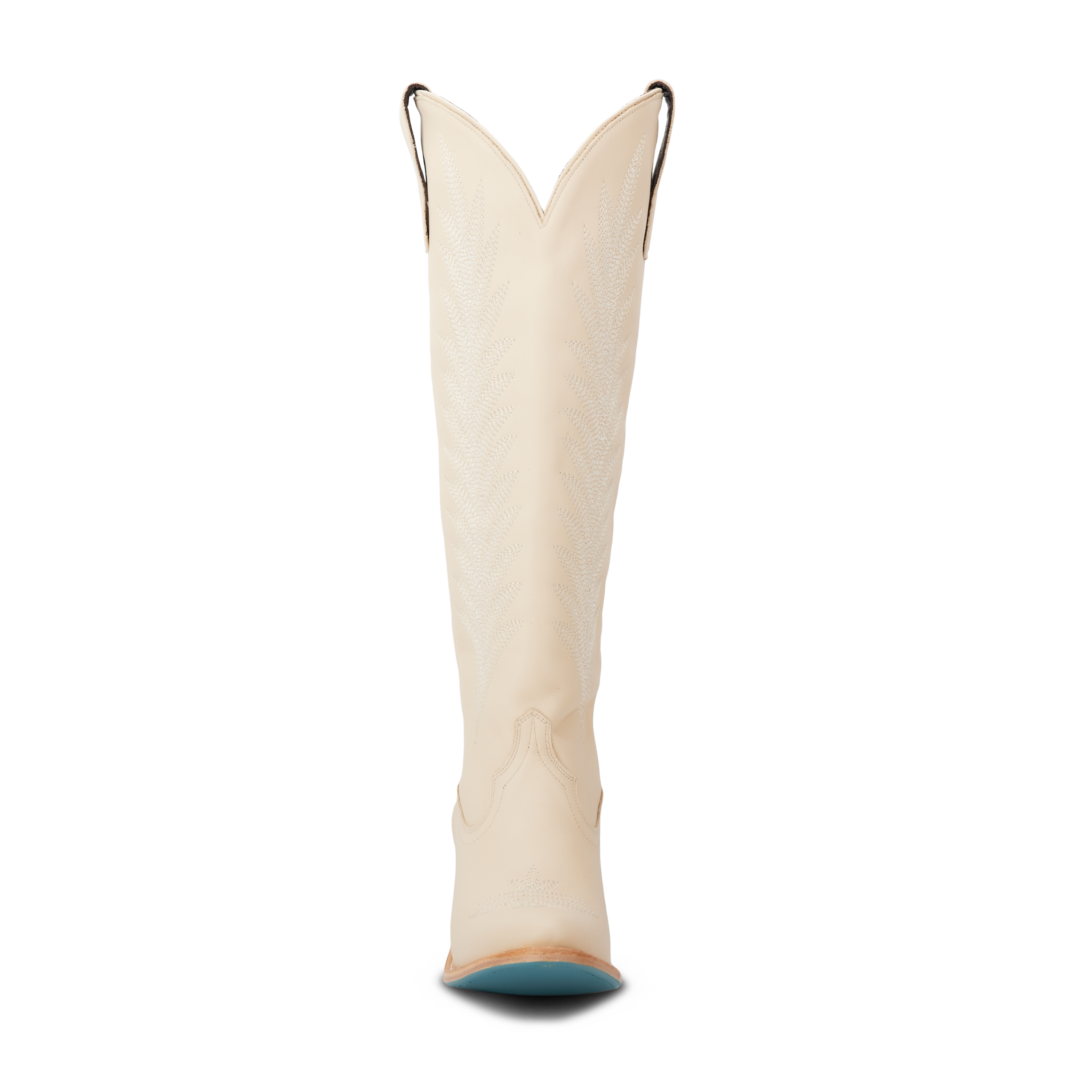 Jentry Knee High Boot - Pale Ivory Ladies Boot Western Fashion by Lane