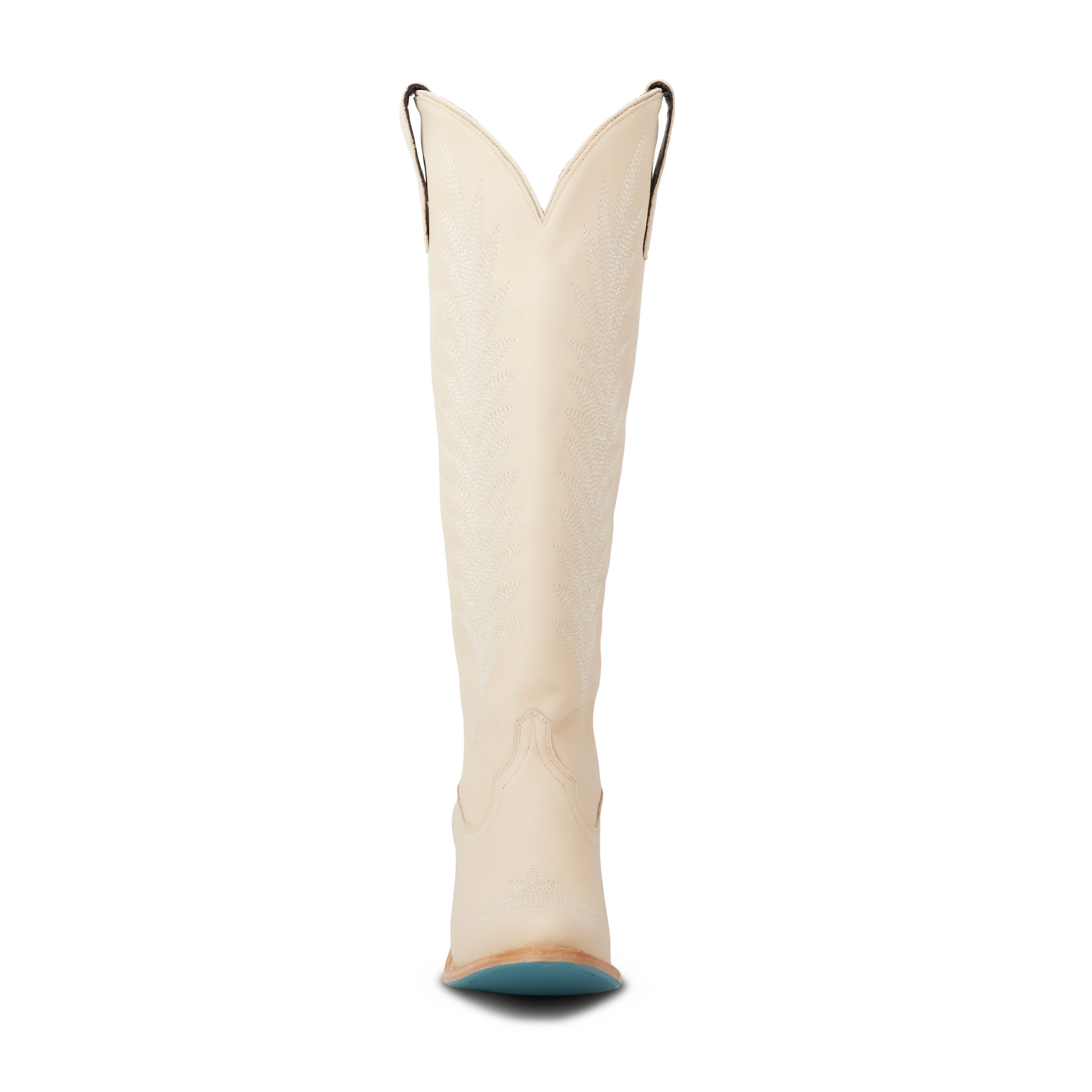 Jentry Knee High Boot - Pale Ivory Ladies Boot Western Fashion by Lane