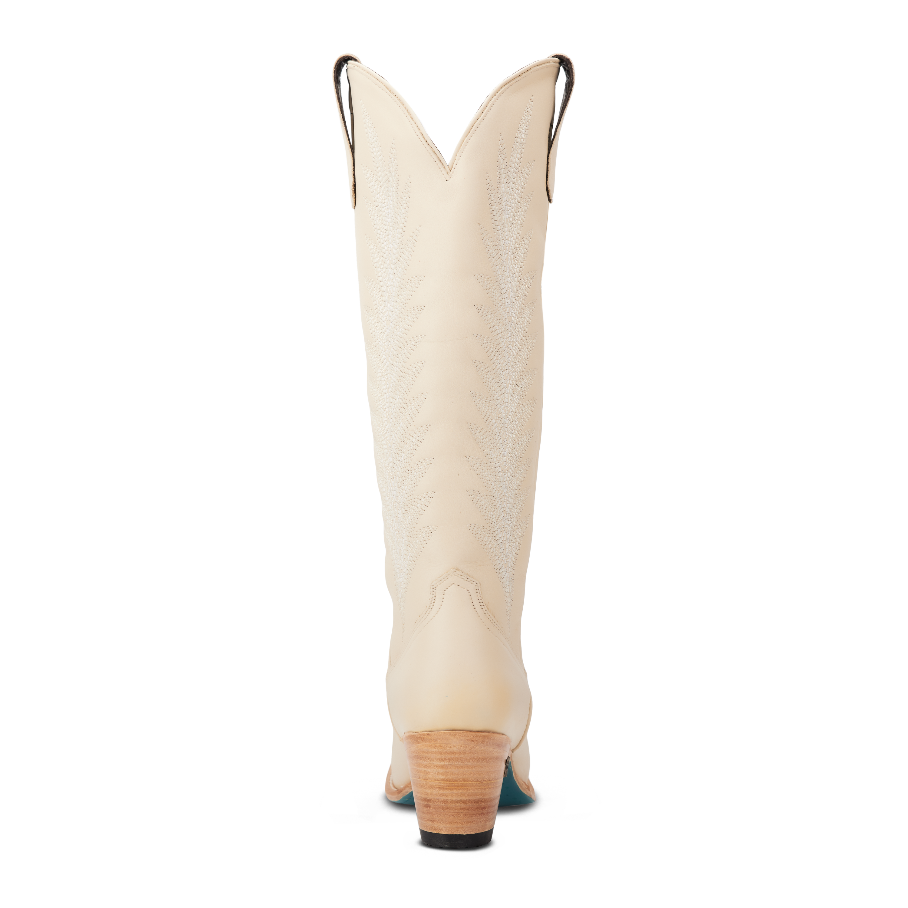 Jentry Knee High Boot - Pale Ivory Ladies Boot Western Fashion by Lane