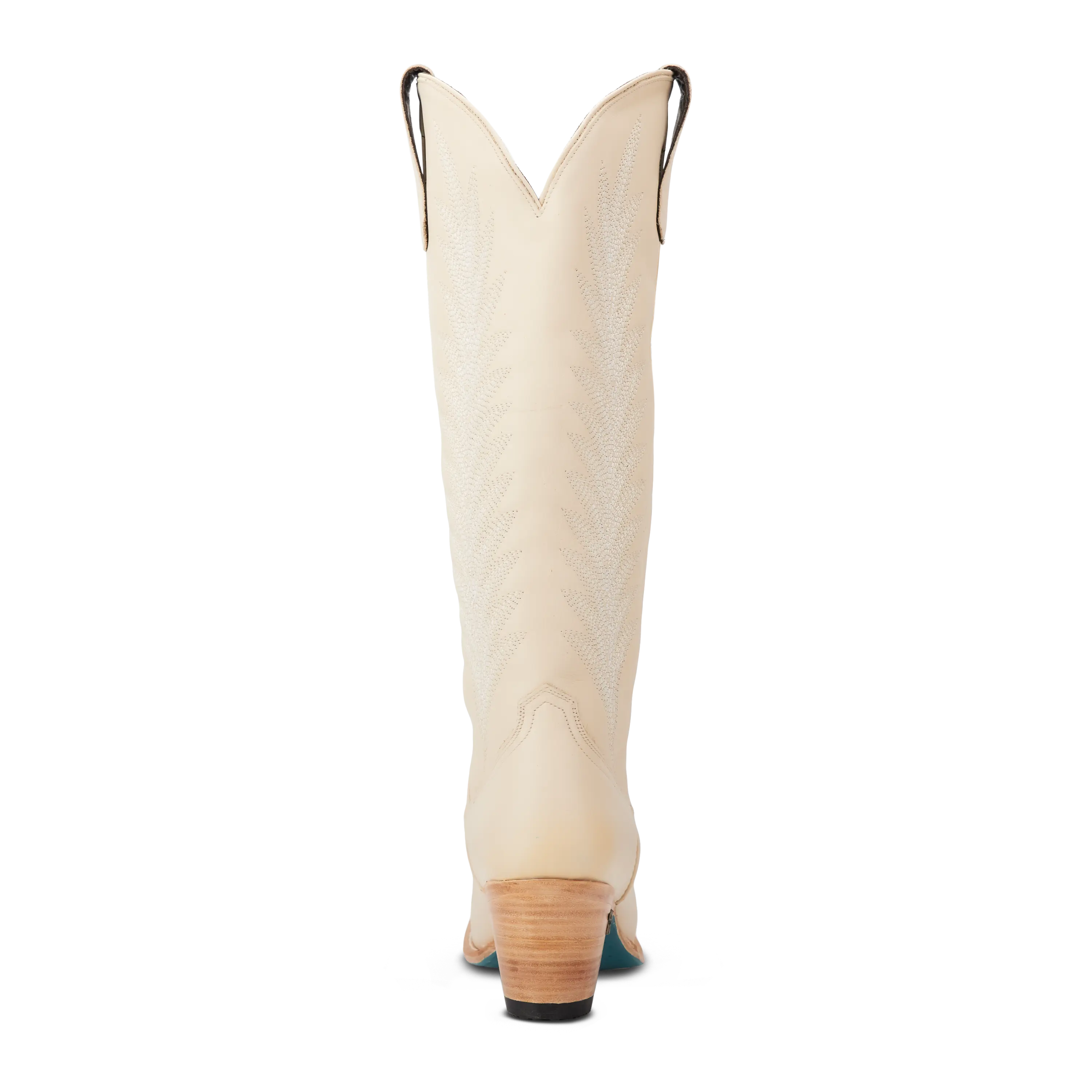 Jentry Knee High Boot - Pale Ivory Ladies Boot Western Fashion by Lane