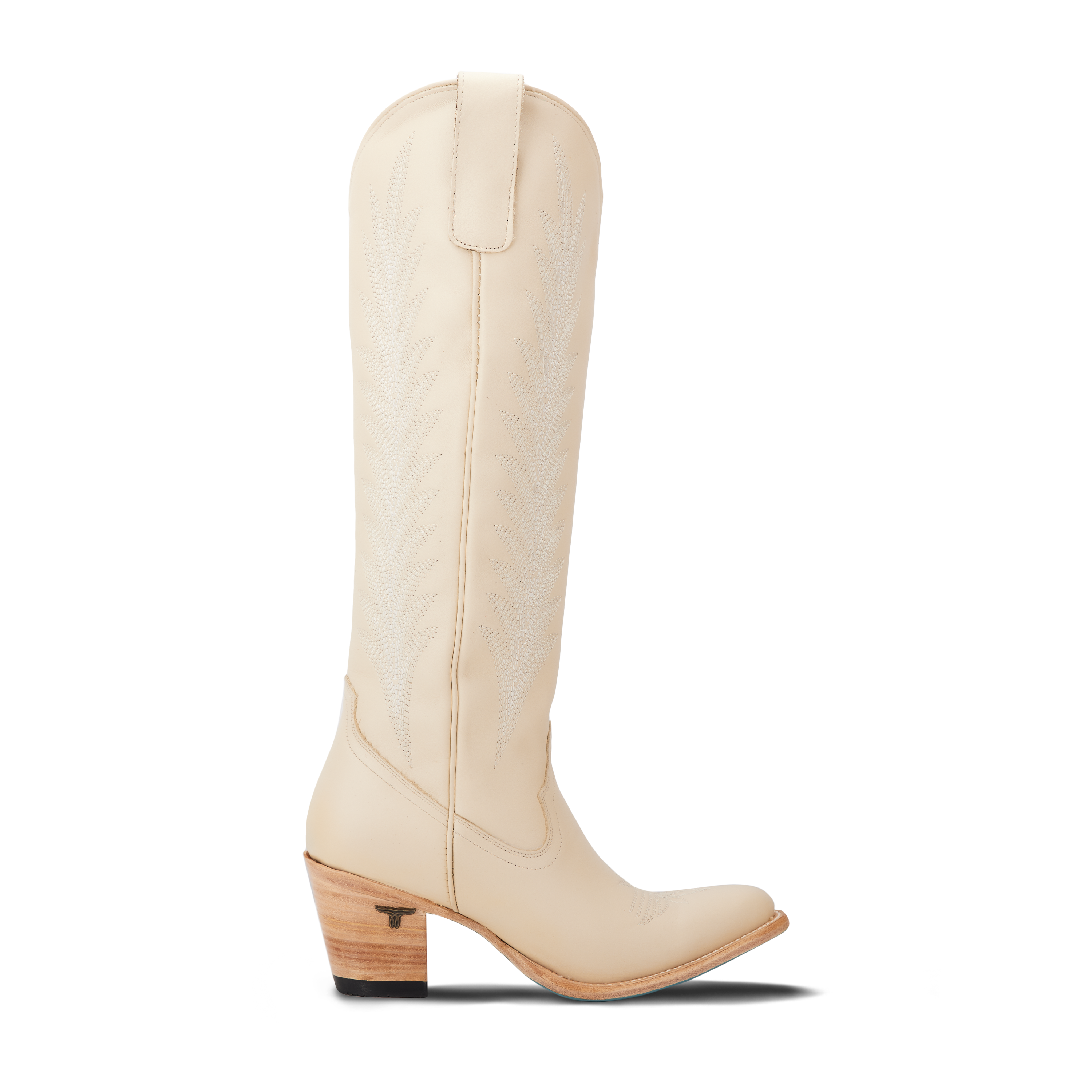 Jentry Knee High Boot - Pale Ivory Ladies Boot Western Fashion by Lane
