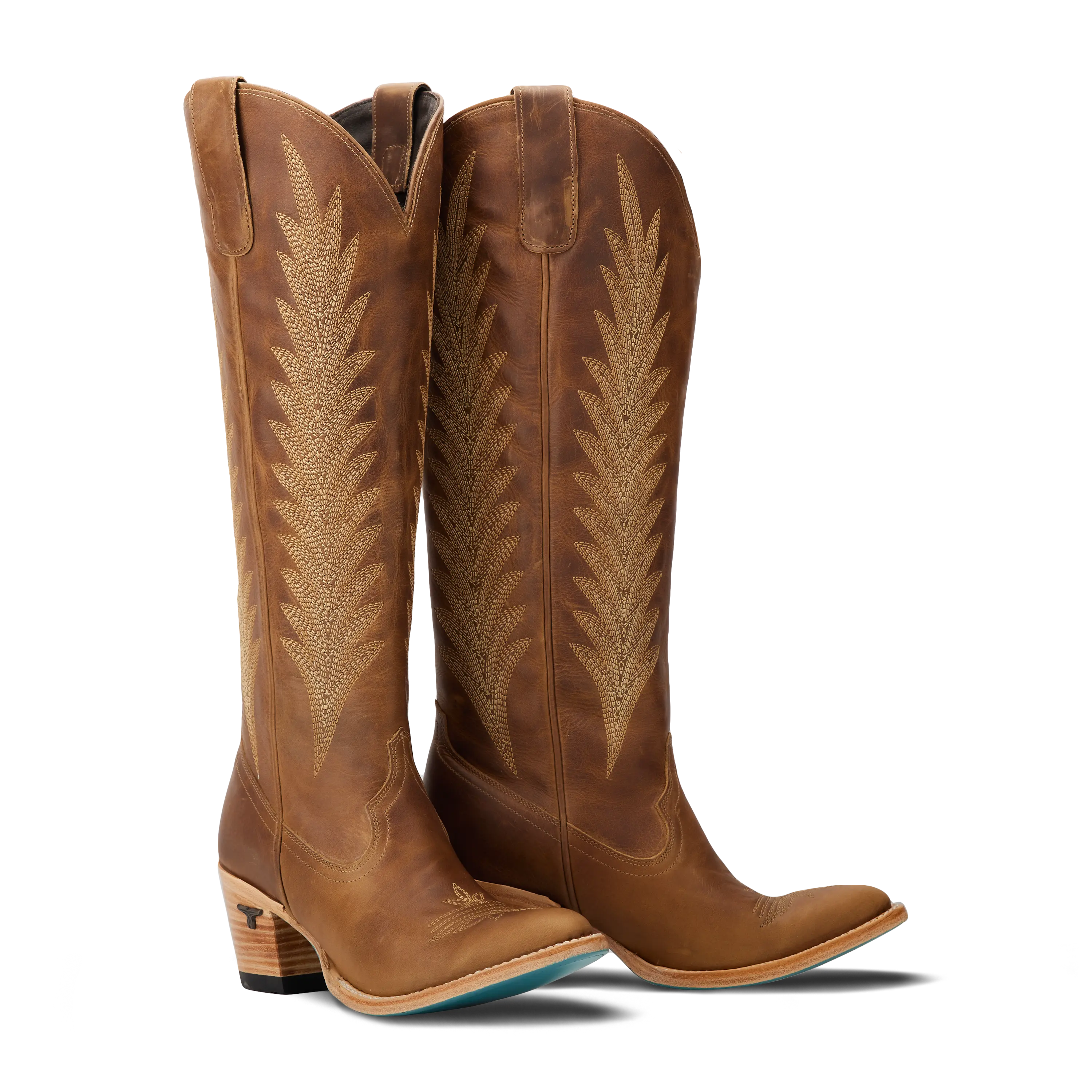 Jentry Knee High Boot - Desert Clay Ladies Boot Desert Clay Western Fashion by Lane