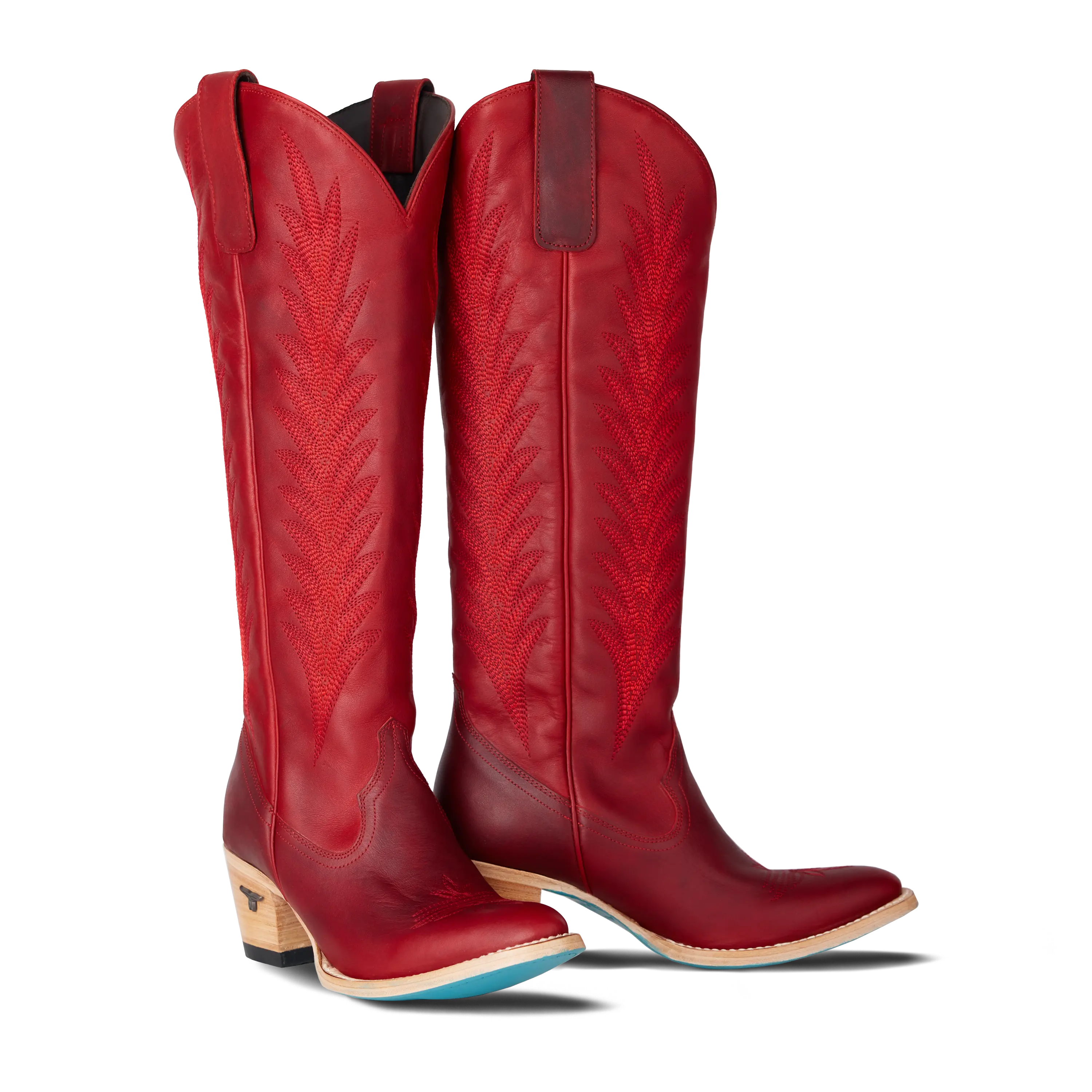 Jentry Knee High Boot - Smoldering Ruby Ladies Boot Smoldering Ruby Western Fashion by Lane