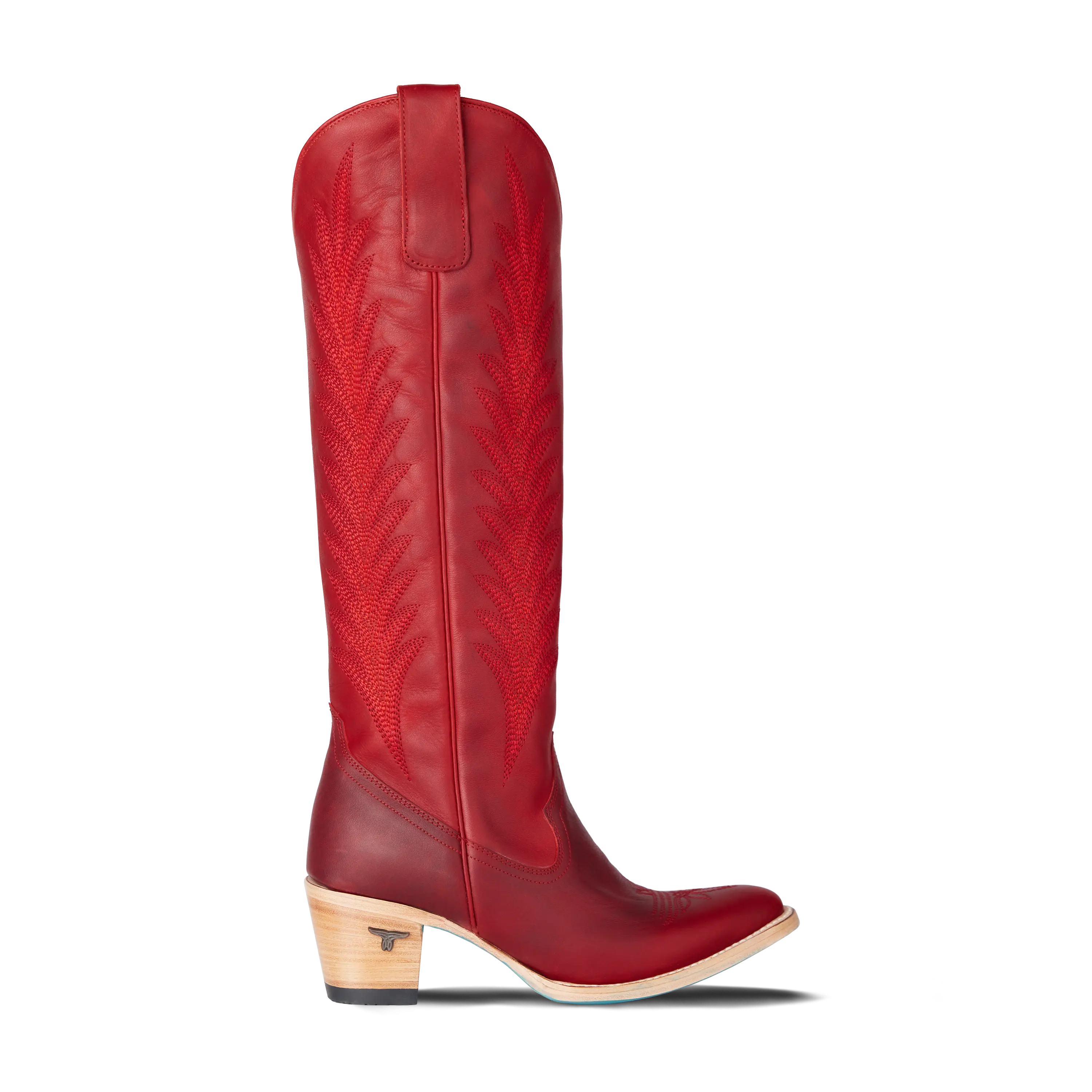 Jentry Knee High Boot - Smoldering Ruby Ladies Boot Western Fashion by Lane
