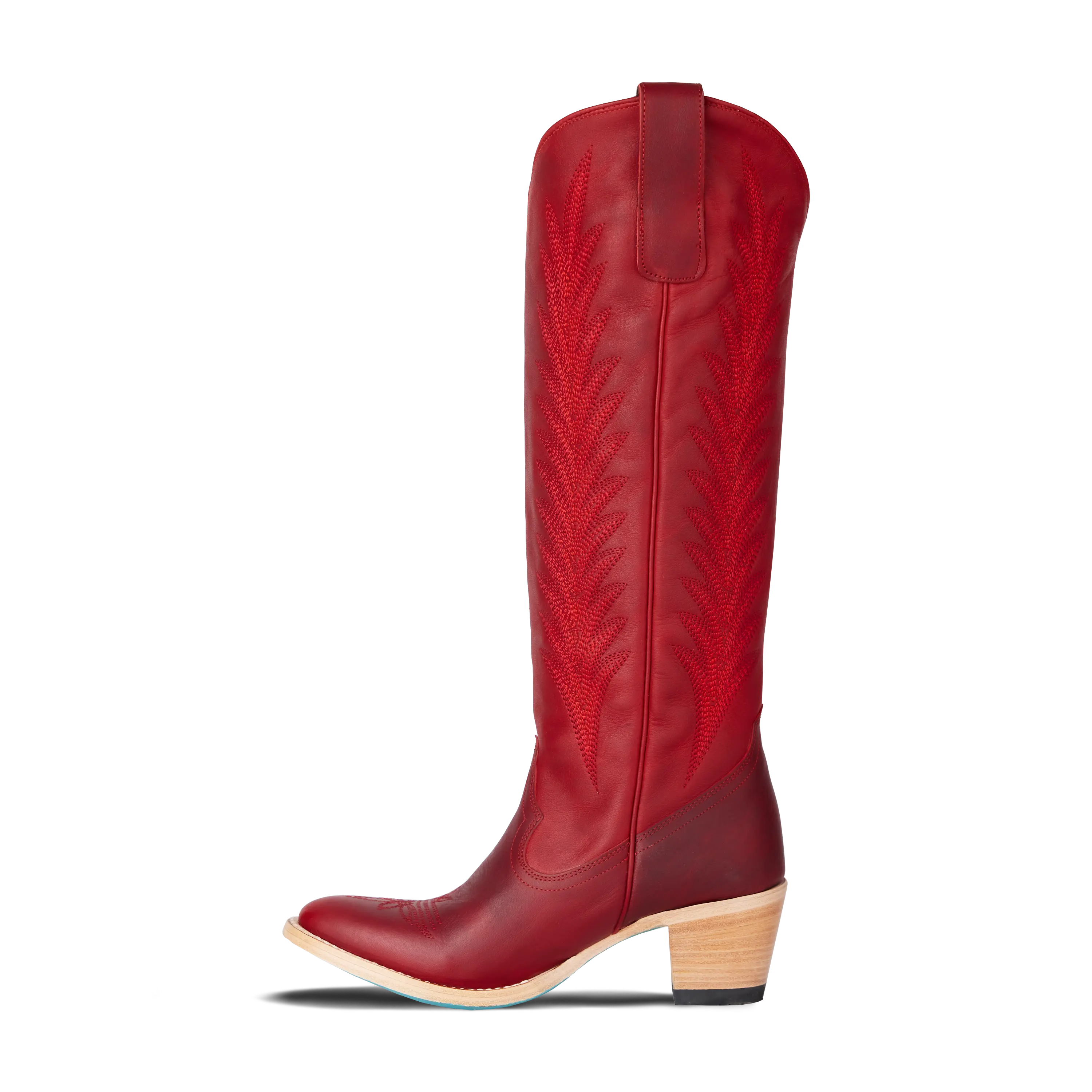 Jentry Knee High Boot - Smoldering Ruby Ladies Boot Western Fashion by Lane