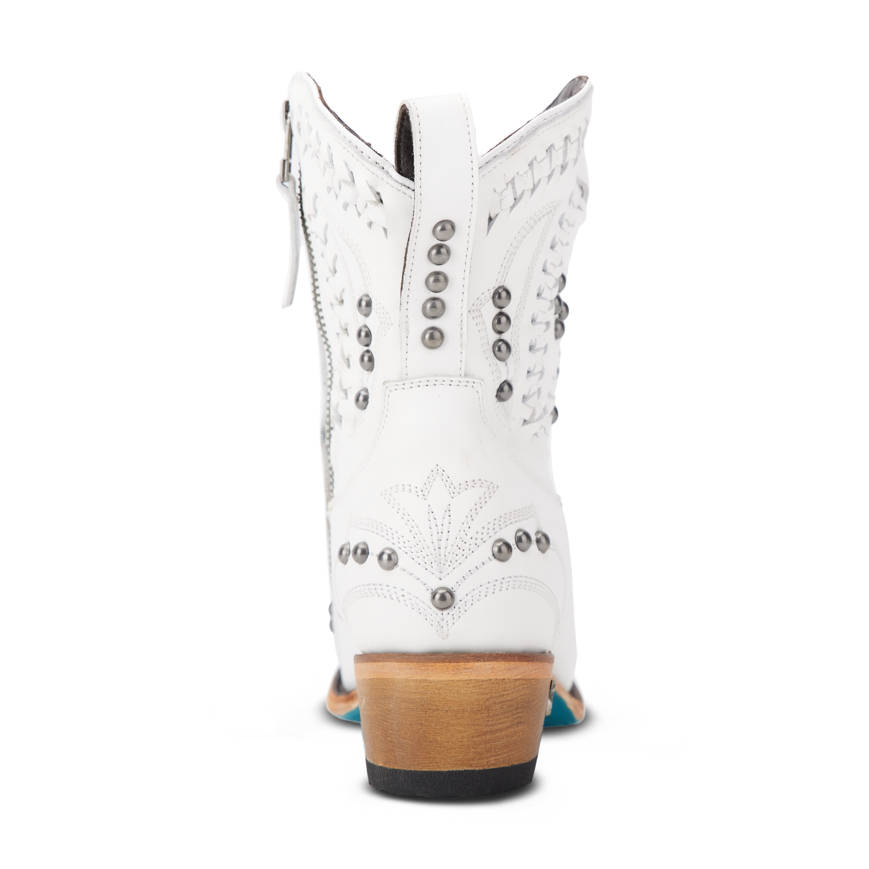 Cossette Bootie - Matte White Ladies Bootie Western Fashion by Lane