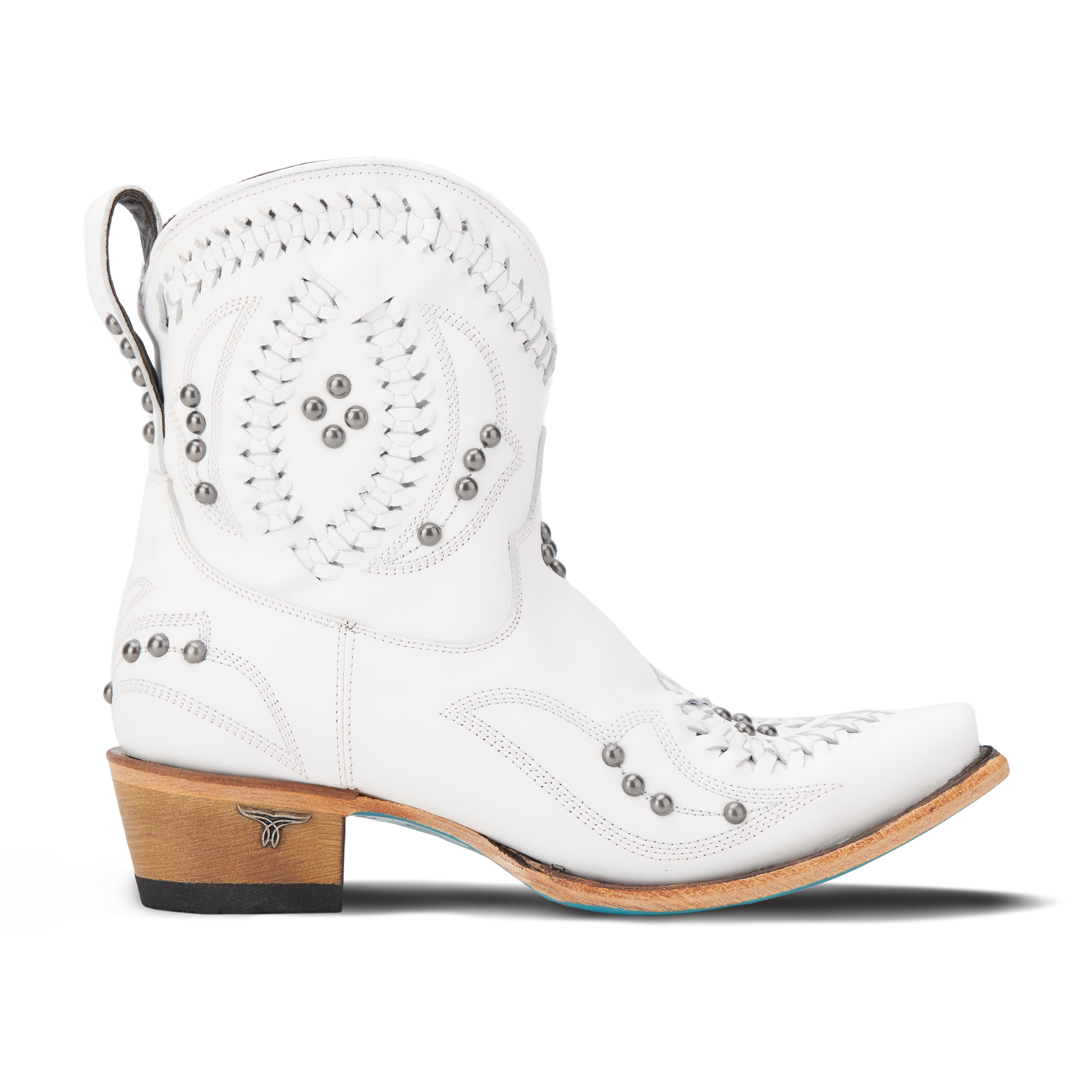 Cossette Bootie - Matte White Ladies Bootie Western Fashion by Lane